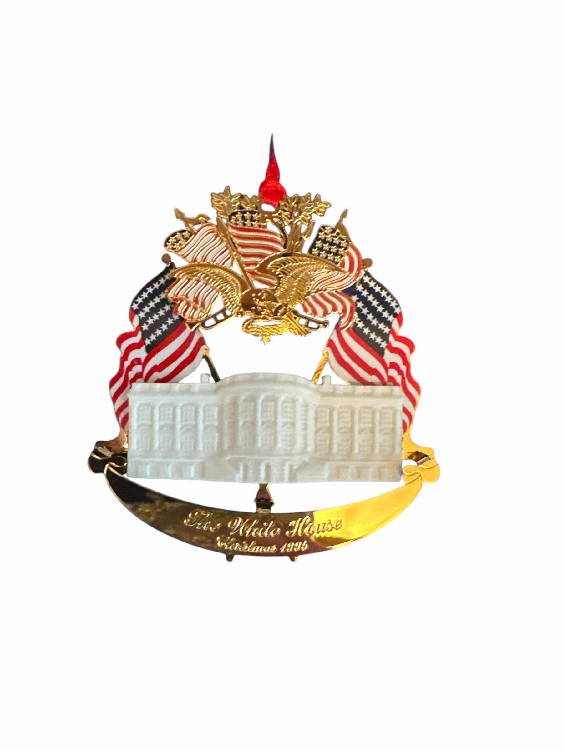 Photo 2 of 100
1992 and 1995 WHITE HOUSE ANNUAL ORNAMENT