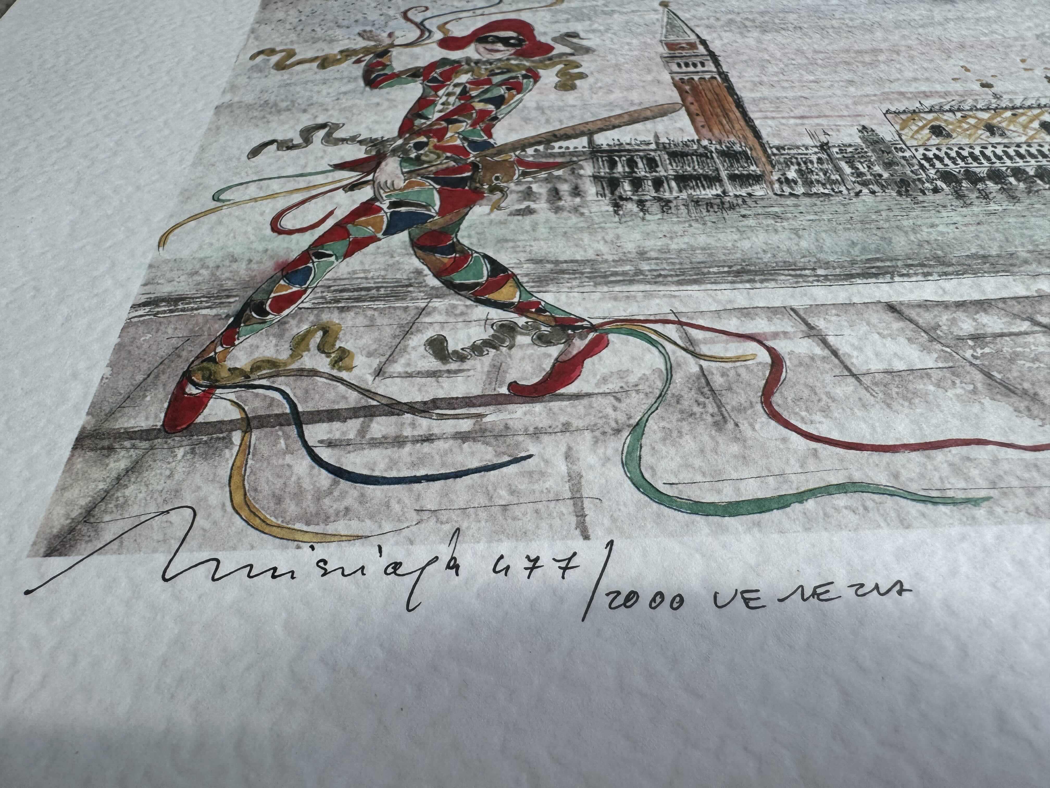 Photo 1 of 140
VINTAGE ARTWORK BY GIANFRANCO MISSIAJA ALERCCHINO ALLEGRO BACINO ST MARCO BAUTA A ST GIORGIO” 1994, SIGNED, NUMBER 477/2000 VENEZIA.

L11.5” X W15”