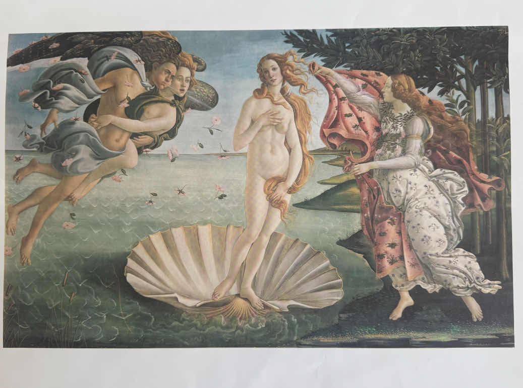 Photo 1 of 170
VINTAGE “THE BIRTH OF VENUS” BY SANDRO BOTTICELLI. PRINTED BY INSTITUTO FOTOCROMO ITALIANO - FIRENZE. FOTOCROMIA M.P. 555 IN PROTECTIVE SLEEVE. ARTWORK, ART COLLECTION, HOME DECOR

L13” X W17”