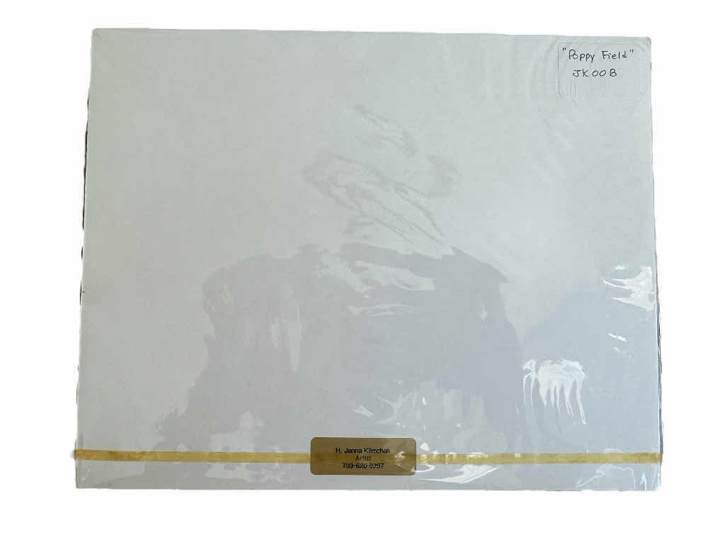 Photo 3 of 50
VINTAGE ARTWORK “POPPY FIELD” BY H. JENNA KLIMCHAK. NUMBER 4/15, ART COLLECTION, HOME DECOR. 

W10” X L8”