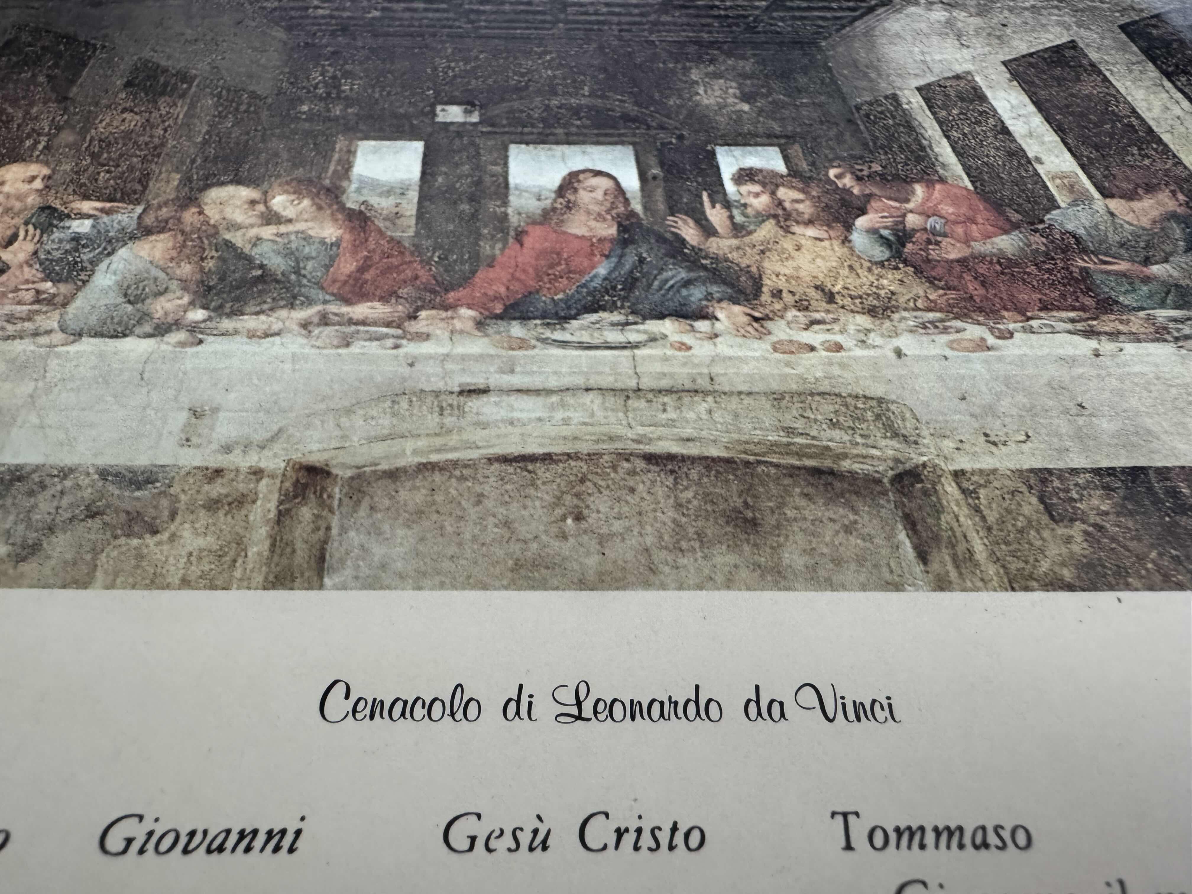 Photo 1 of 35
VINTAGE “THE LAST SUPPER” LEONARDO DA VINCI, PRINT ARTWORK, ART COLLECTION

L10” X W13.6”