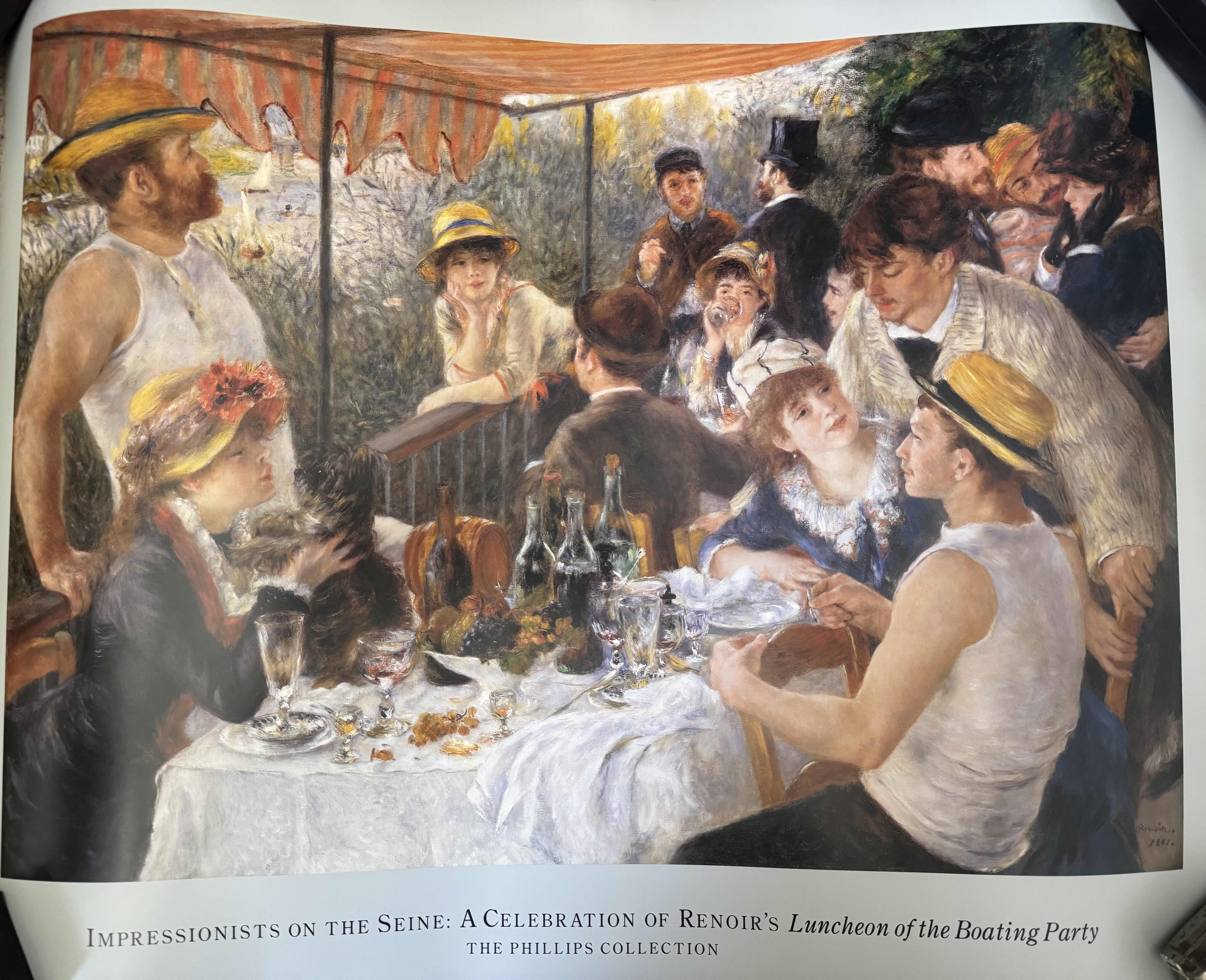 Photo 1 of 33
VINTAGE ART POSTER “ LUNCHEON OF THE BOATING PARTY” PIERRE-AUGUSTE RENOIR 1981. PRINTED BY THE PHILLIPS COLLECTION, WASHINGTON D.C.

L22” X W28”