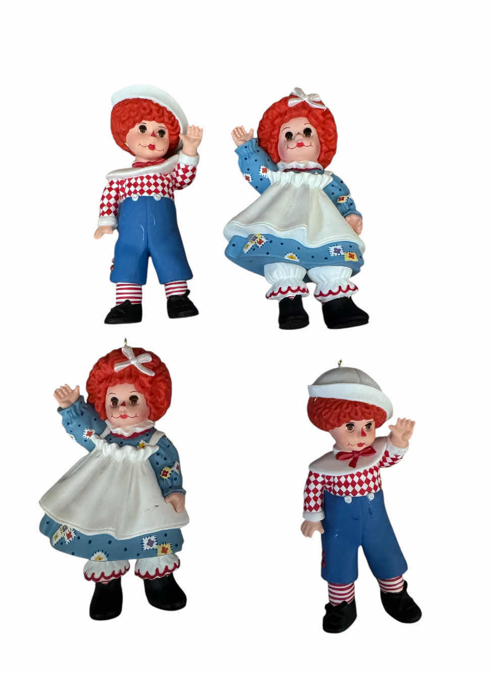 Photo 1 of 300
VINTAGE ASSORTED RAGGEDY ANN AND ANDY DOLLS AND FIGURINES, 13 ITEMS

H12” AND SMALLER