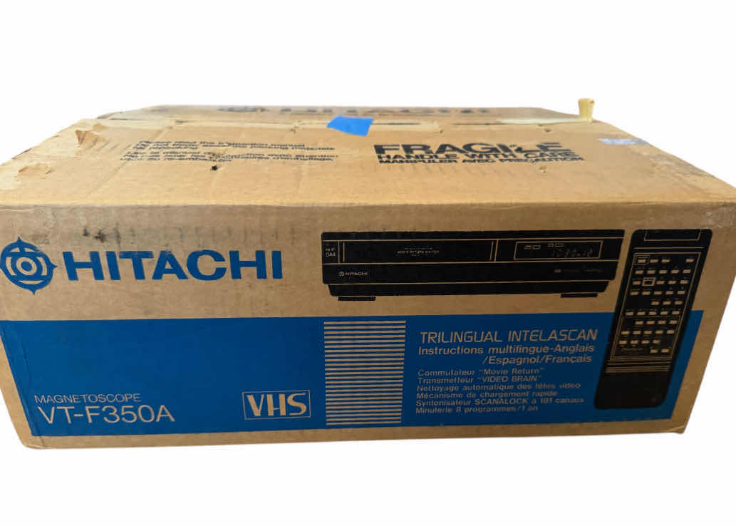 Photo 1 of 300
Vintage ACHI VT-F350A VHS VIDEO CASSETTE RECORDER.