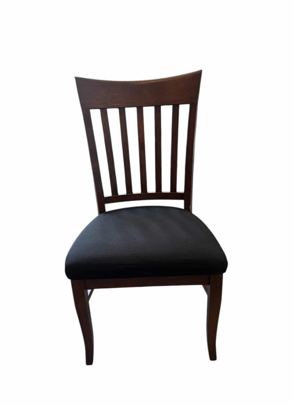 Photo 1 of 20
VINTAGE WOODEN CHAIR, BLACK CUSHION, HOME ESSENTIALS, HOME FURNITURE 

19” X 22” X H38”