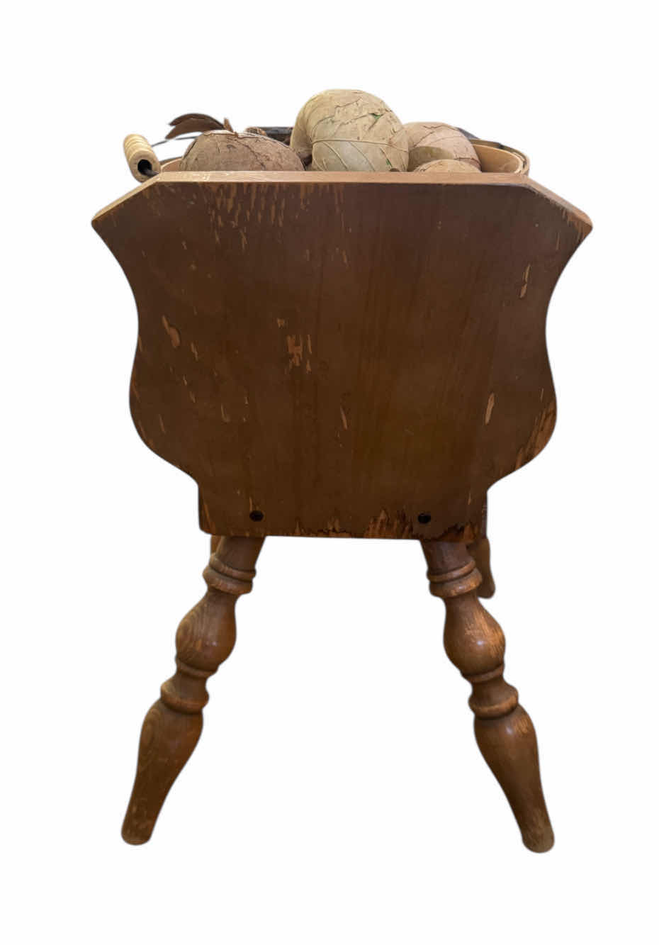 Photo 1 of 170
VINTAGE WOODEN STAND AND FAUX APPLE BASKET.

STAND 
10.5” X 9.5” X H18”