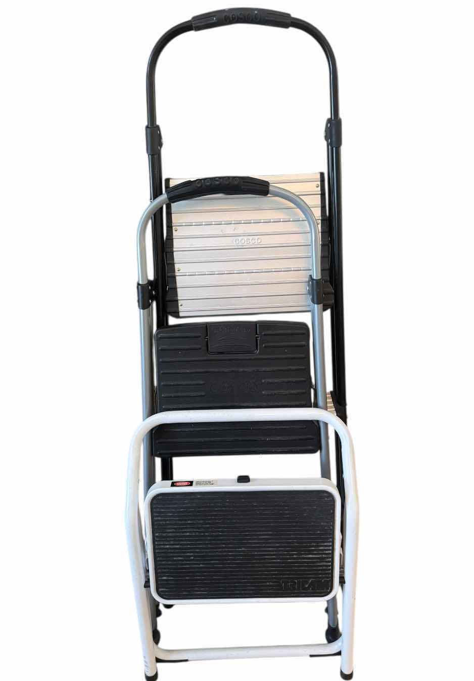 Photo 1 of 100
3- STEP LADDERS, 1- STEP, 2-STEP, 3-STEP, COSCO LADDERS AND TRICAM

3-STEP LADDER
H50”