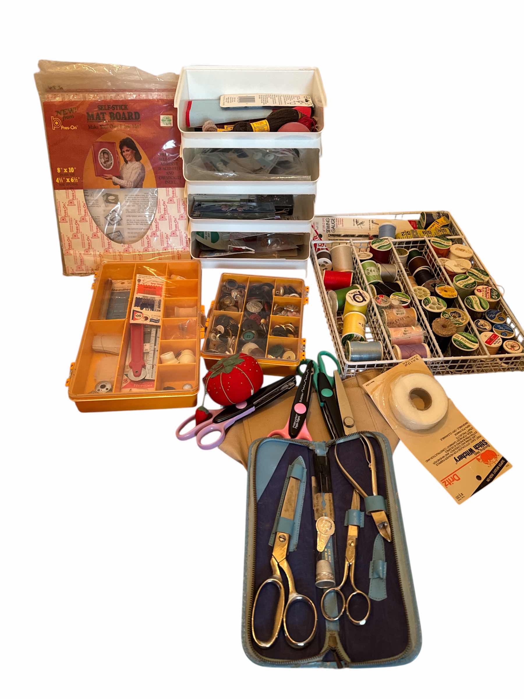 Photo 1 of SEWING ESSENTIALS & VINTAGE BUTTONS
