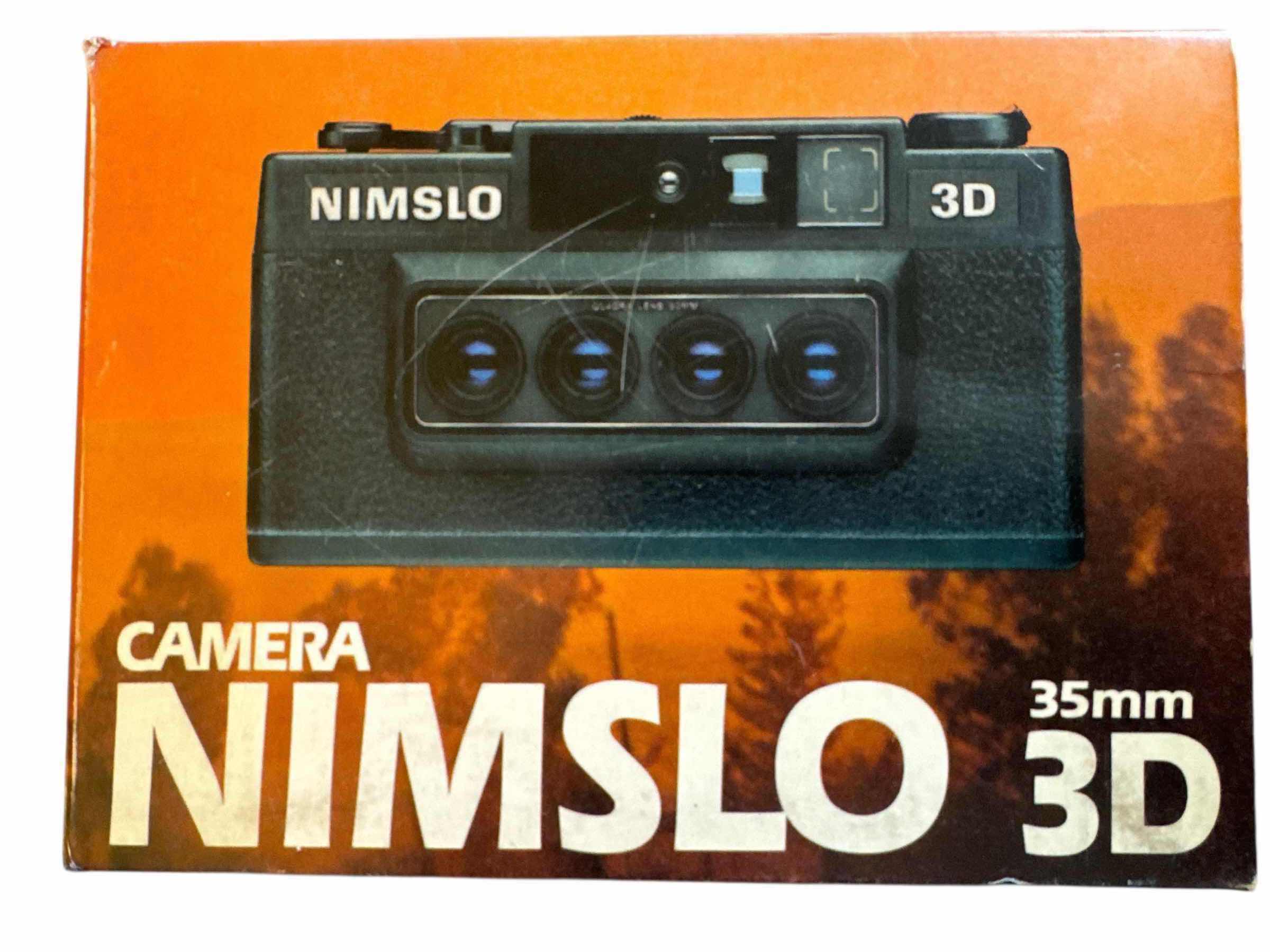 Photo 1 of 100
NIB VINTAGE NIMSLO 3mm 3D CAMERA