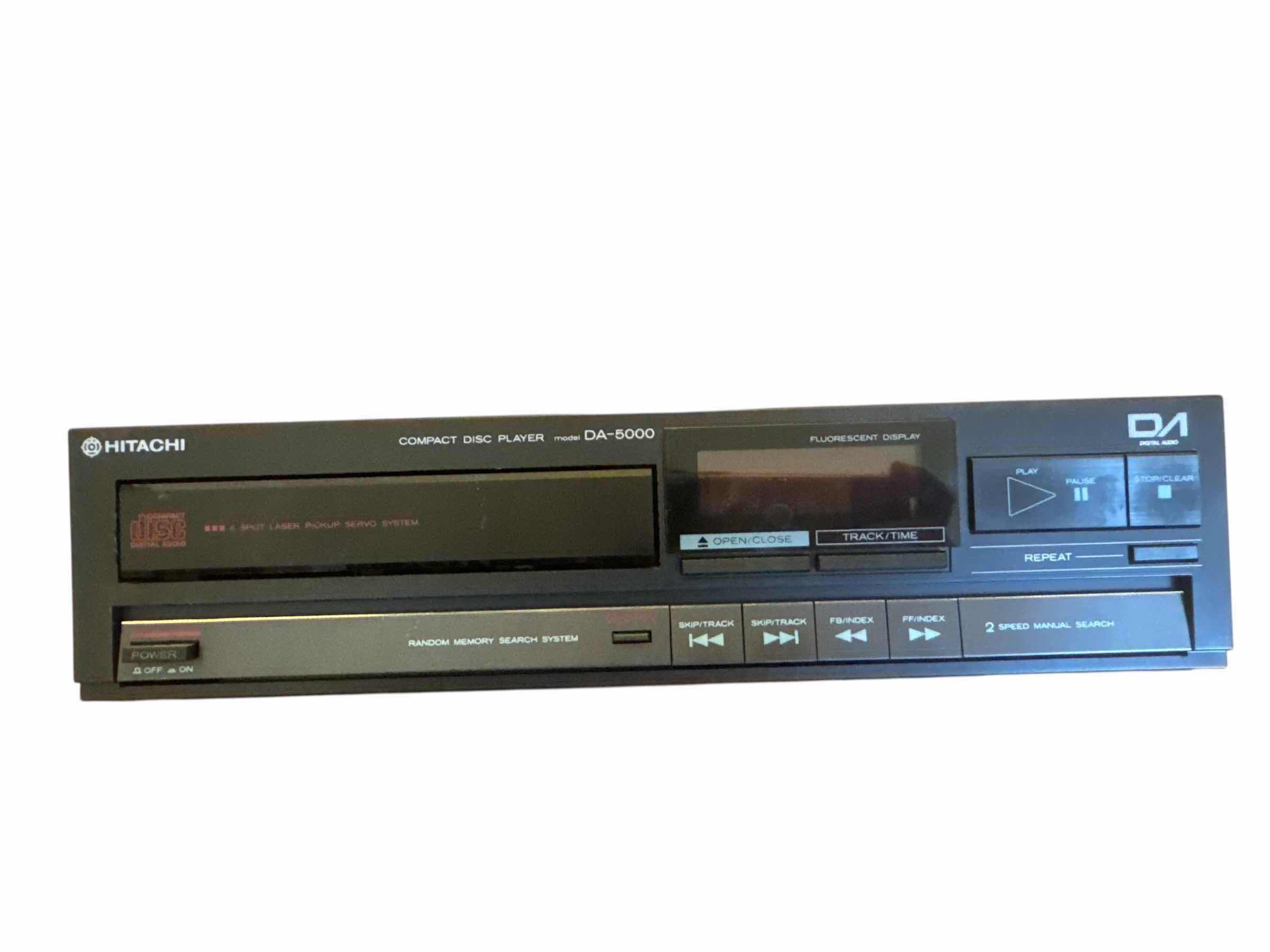 Photo 1 of HITACHI DA-5000 CD PLAYER