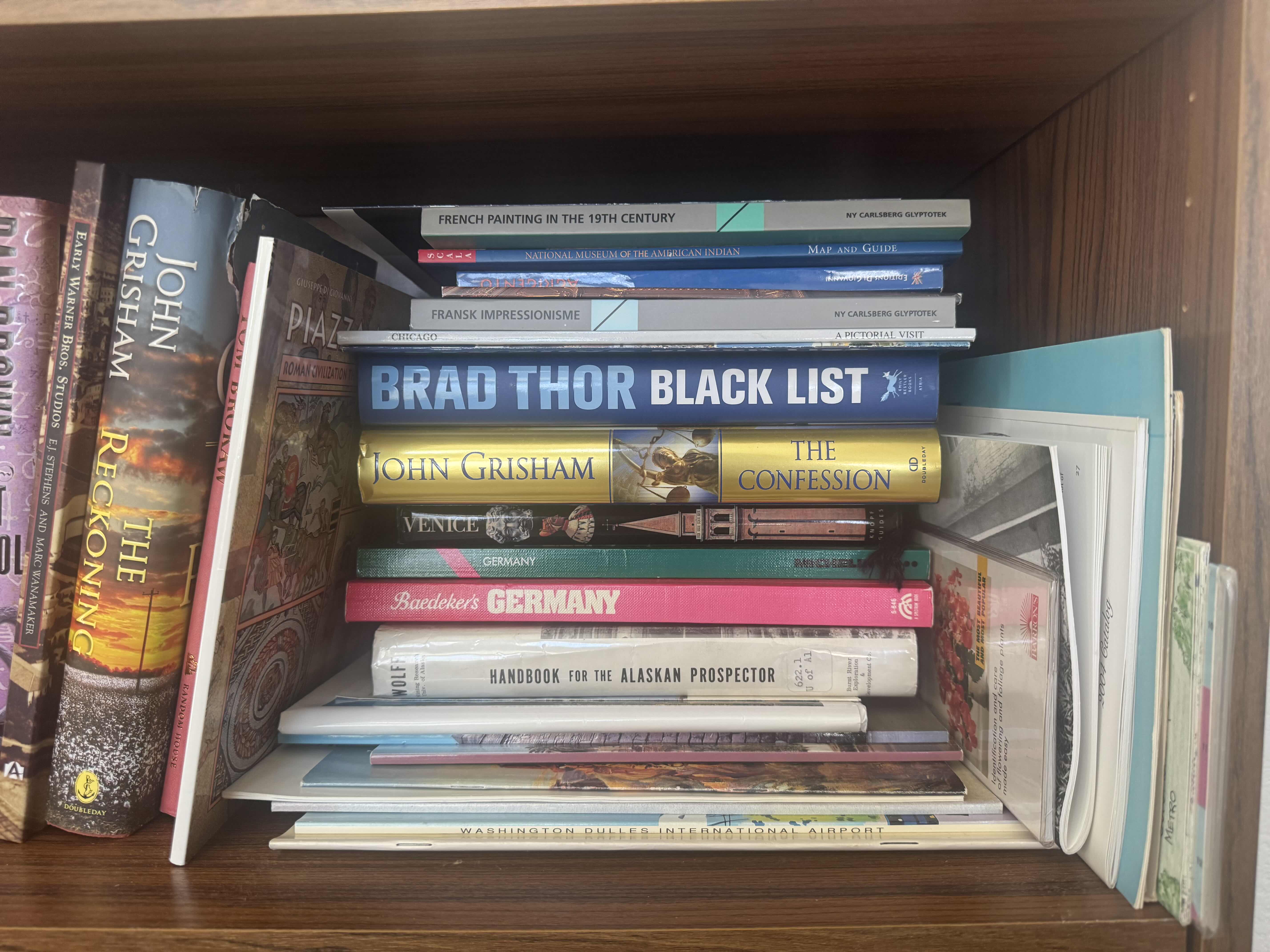 Photo 3 of 100
VINTAGE ASSORTED BOOK COLLECTION, VARIES BOOKS AND MAPS. BOOKCASE NOT INCLUDED.