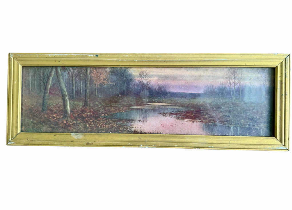 Photo 1 of 40
VINTAGE SET OF 4 WOOD FRAMED ARTWORK, ART COLLECTION, HOME DECOR 

LARGE FRAME
5.25” X 15.2 X H.5”