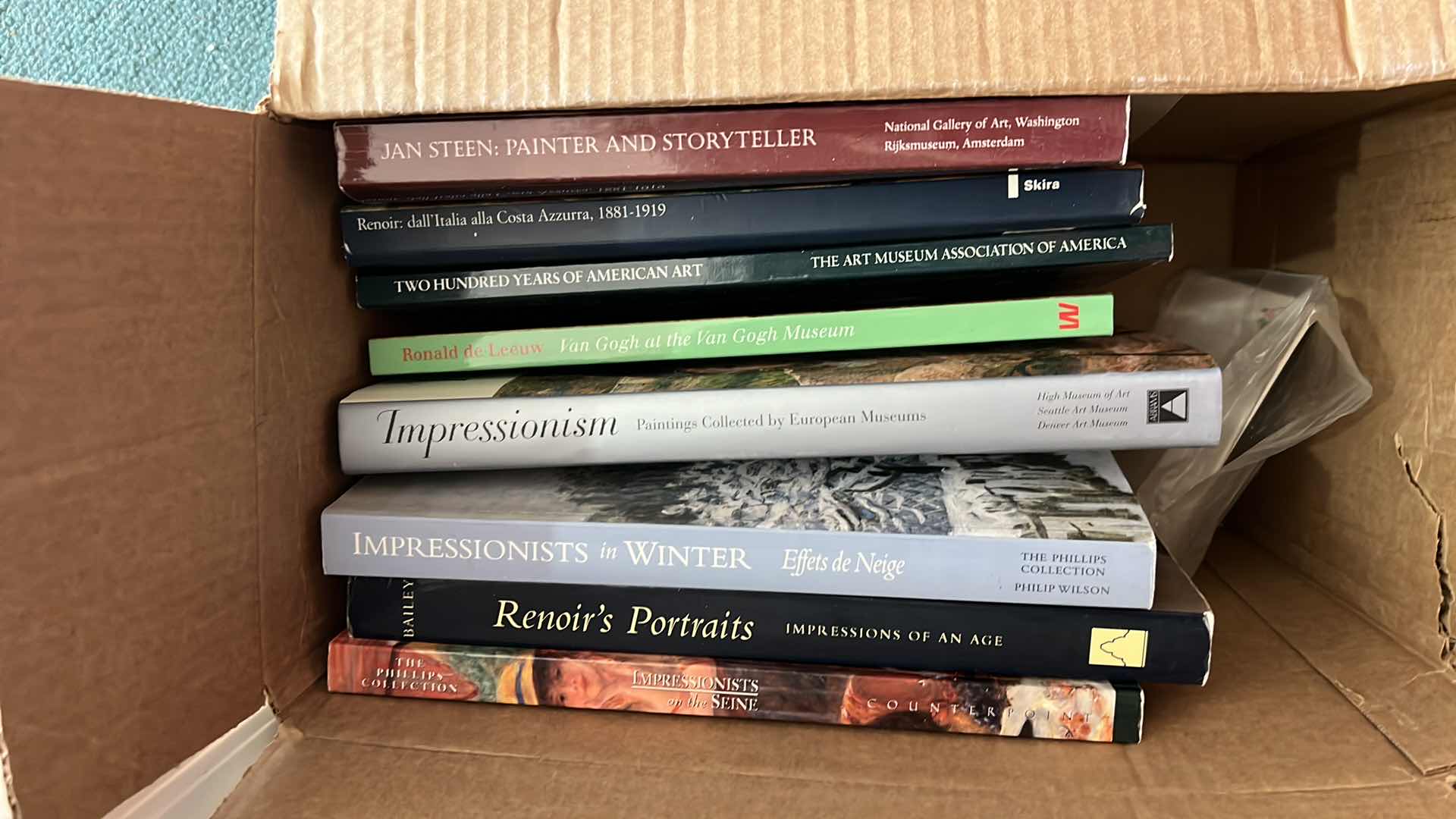 Photo 1 of 3 - BOX OF BOOKS - FINE ART AND MUSEUM