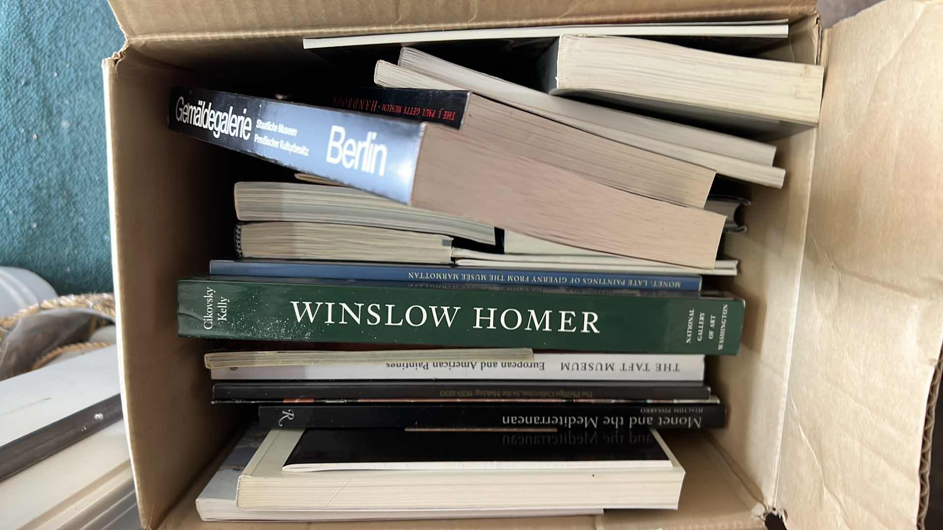 Photo 1 of 3 - BOX OF BOOKS - FINE ART AND MUSEUM