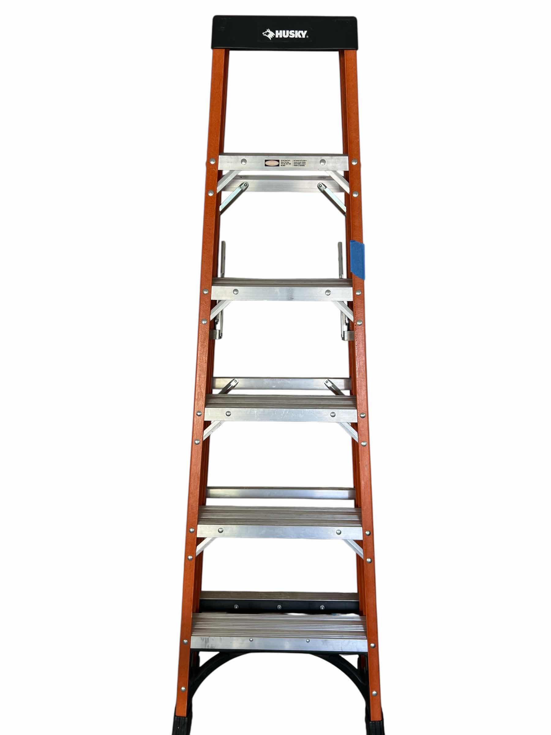 Photo 1 of $300 HUSKY - 6’ ALUMINUM LADDER