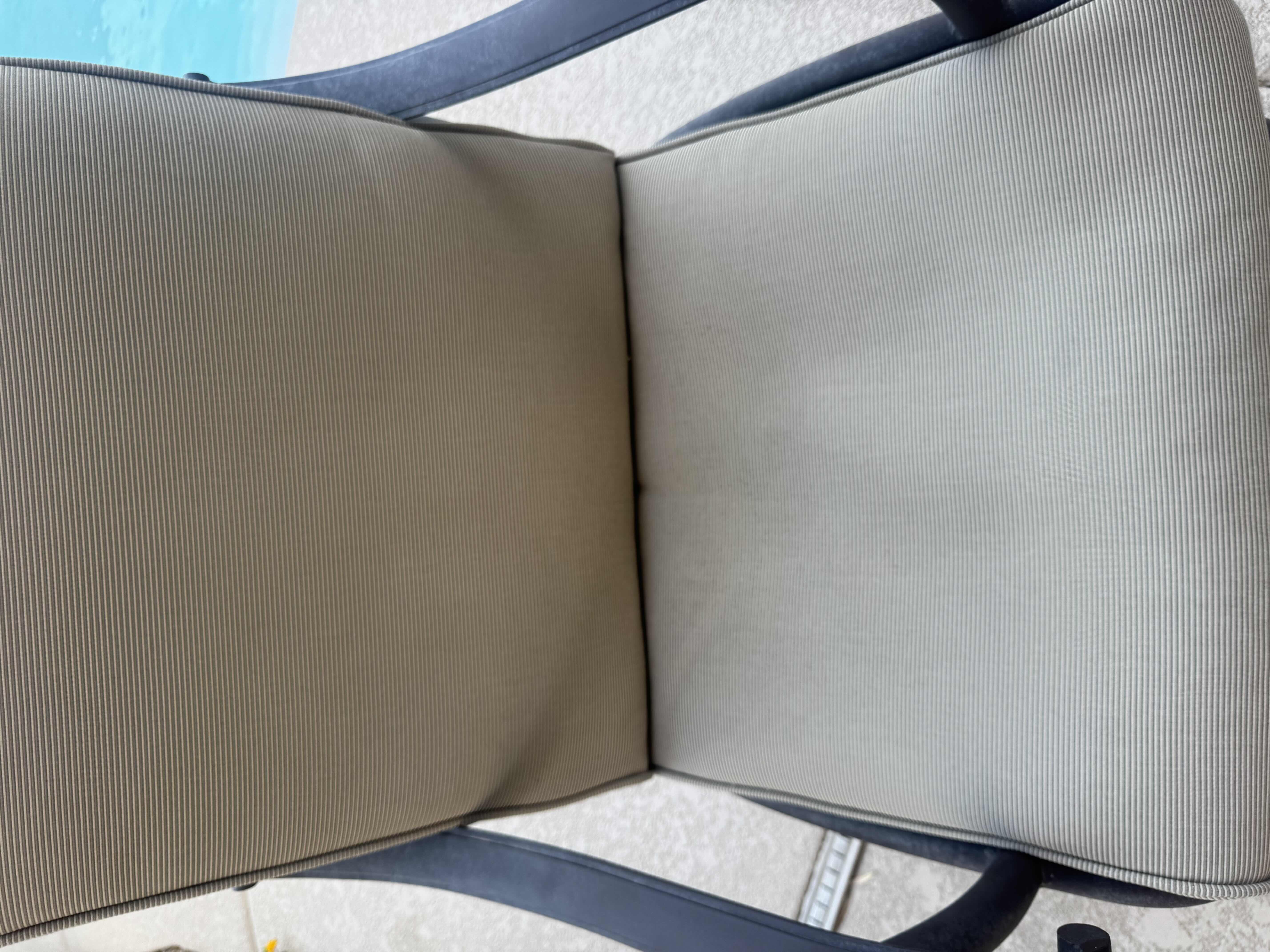 Photo 4 of 35
OUTDOOR/PATION CHAIR WITH CUSHIONS, METAL. TAN/DARK BROWN

30” X 24” X H38”