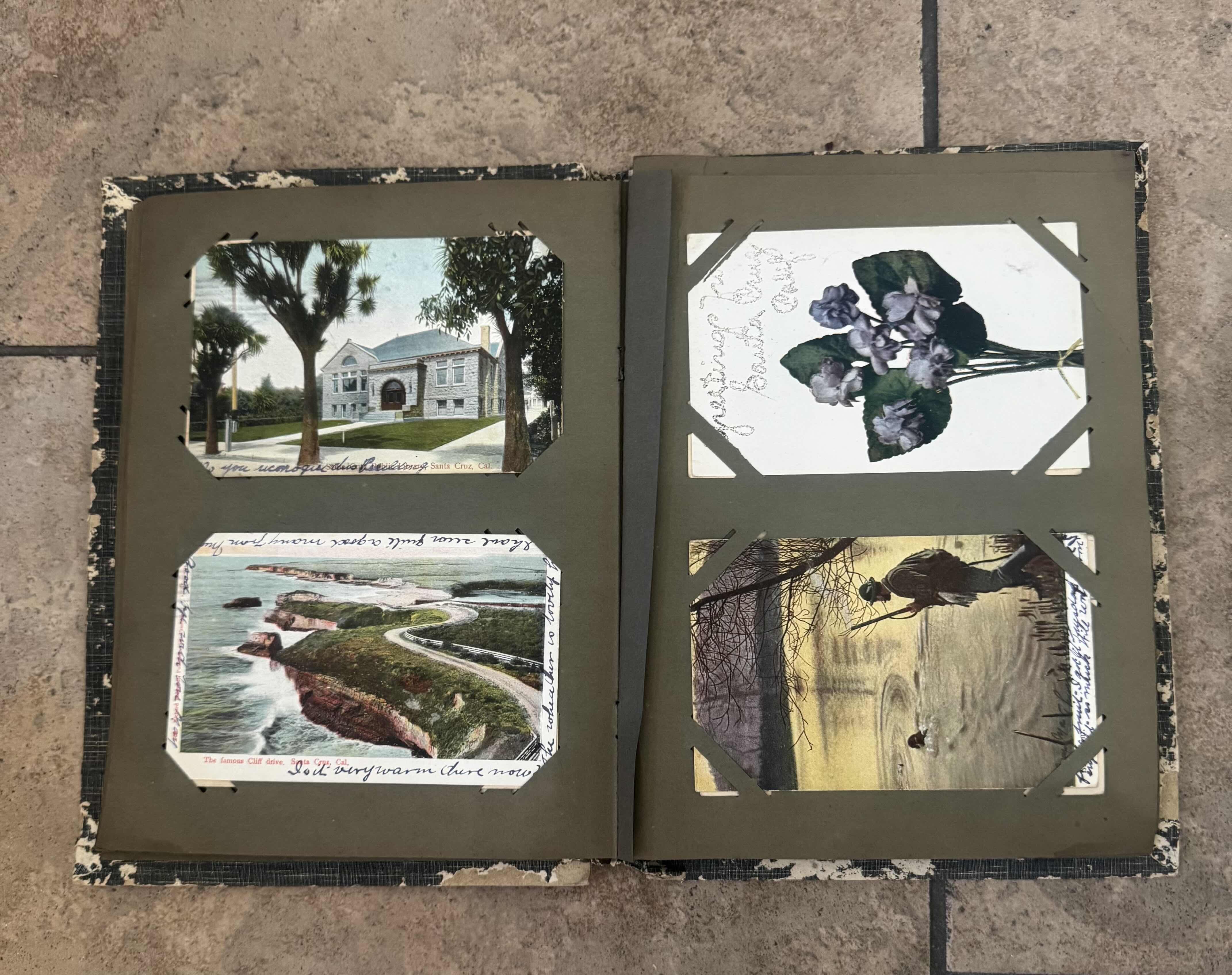 Photo 3 of 170
2- ANTIQUE VINTAGE POSTCARD BOOKS, COLLECTABLE, HISTORIC ITEMS, ART COLLECTION, ARTWORK

10.5” X 7.5” X H.75”