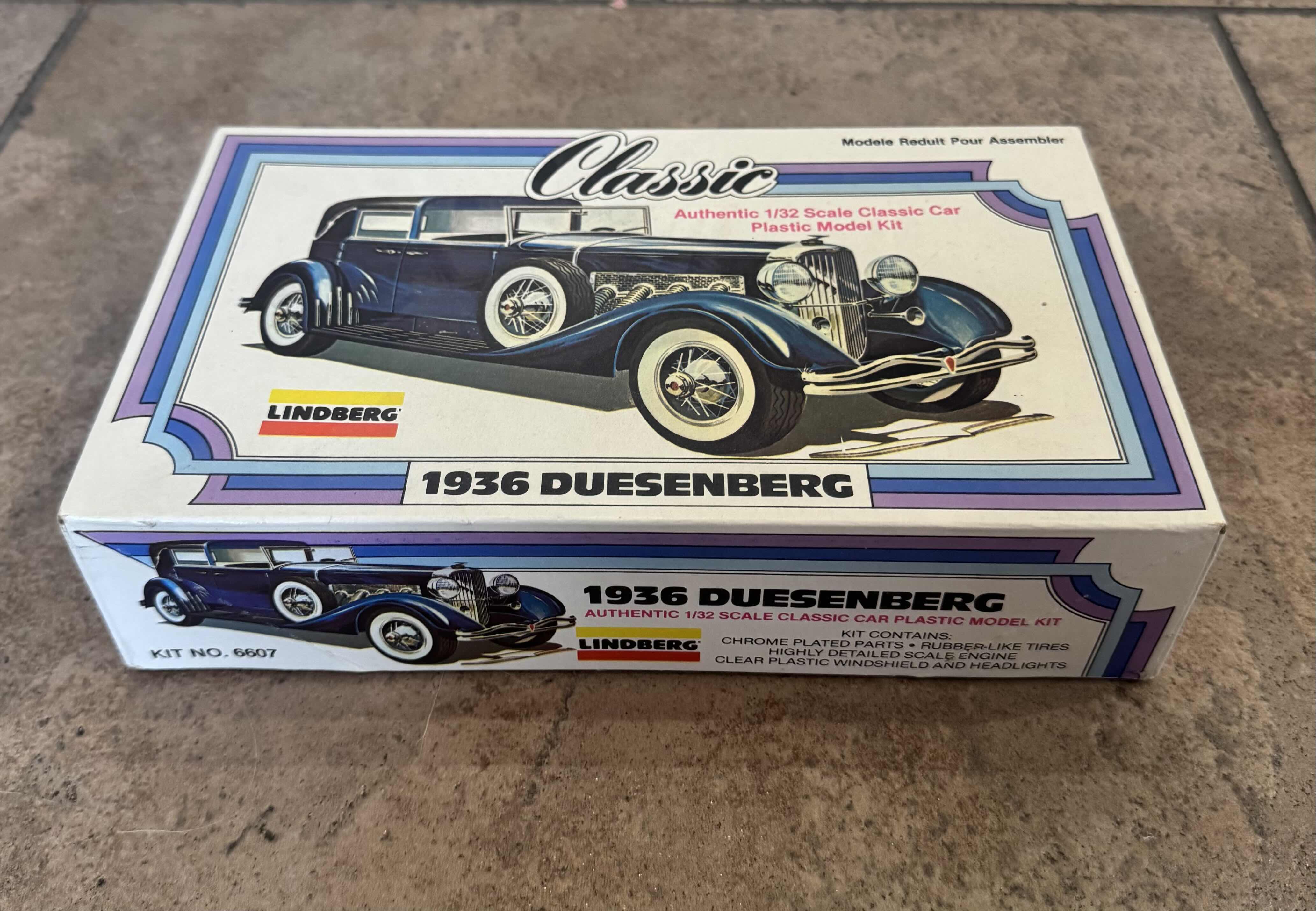 Photo 1 of 42
VINTAGE CLASSIC CAR PLASTIC MODEL KIT NO. 6607 1936 DUESENBURG, LINDBERG. COLLECTABLE, TOY MODEL COLLECTION