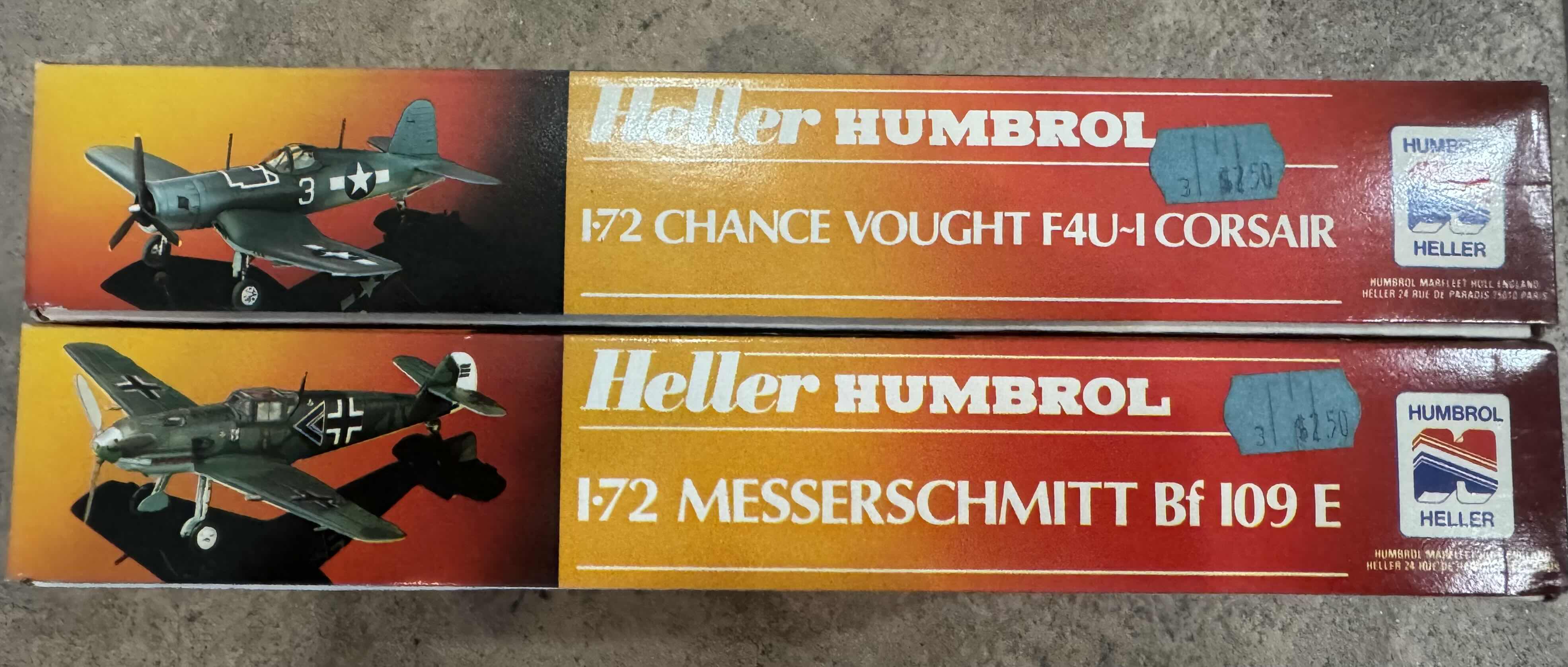 Photo 1 of 35
2-VINTAGE HELLER HUMBROL MODEL KIT NO. 80234  AND MODEL NO 80275 COLLECTABLE, TOY MODEL COLLECTION