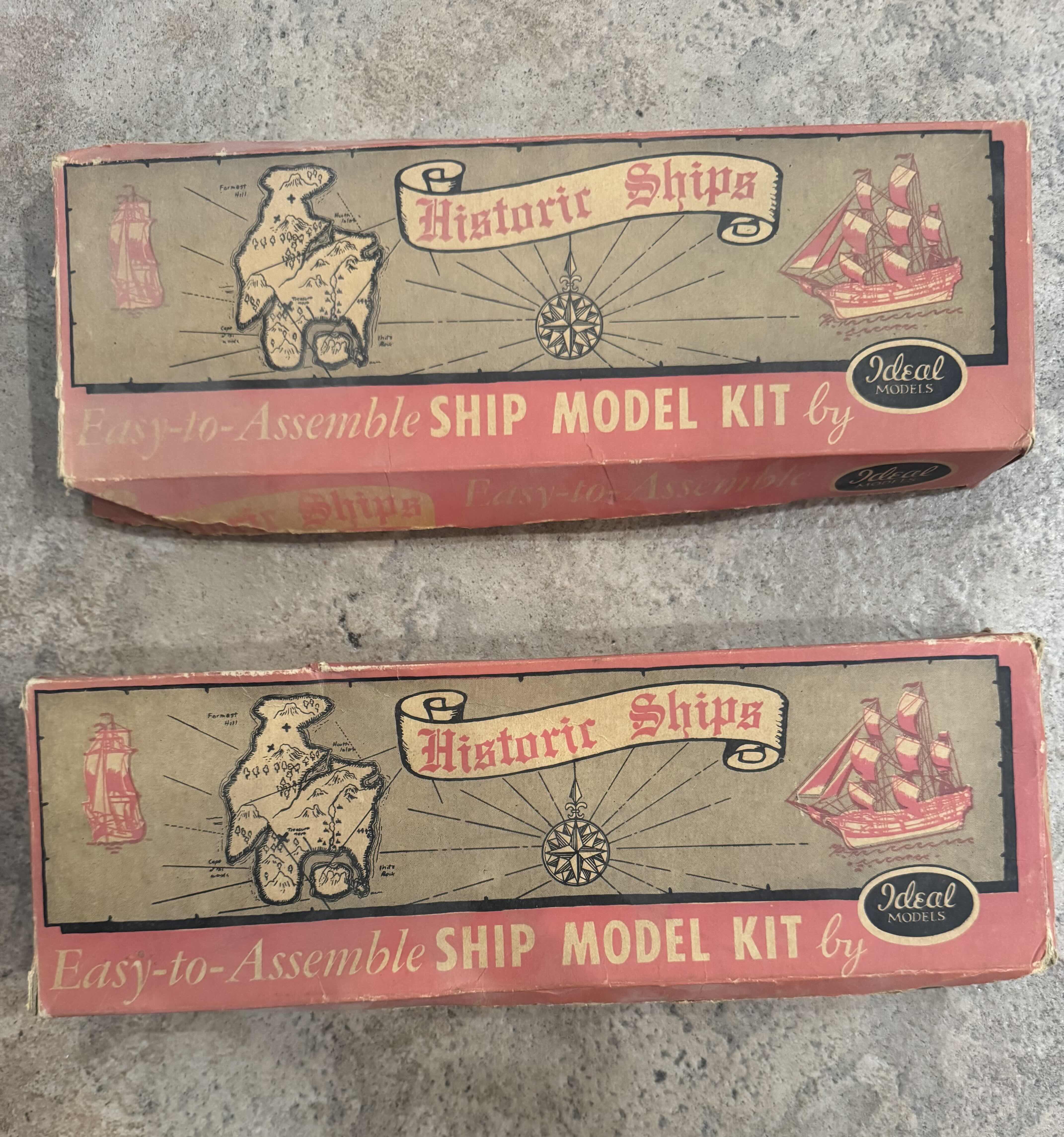 Photo 1 of 140
4- VINTAGE ASSORTED HISTORIC SHIP MODEL KITS, SANTA MARIA, INFANTRY LANDING SHIP, LINDBERG, TOY COLLECTION, COLLECTABLE, ART COLLECTION