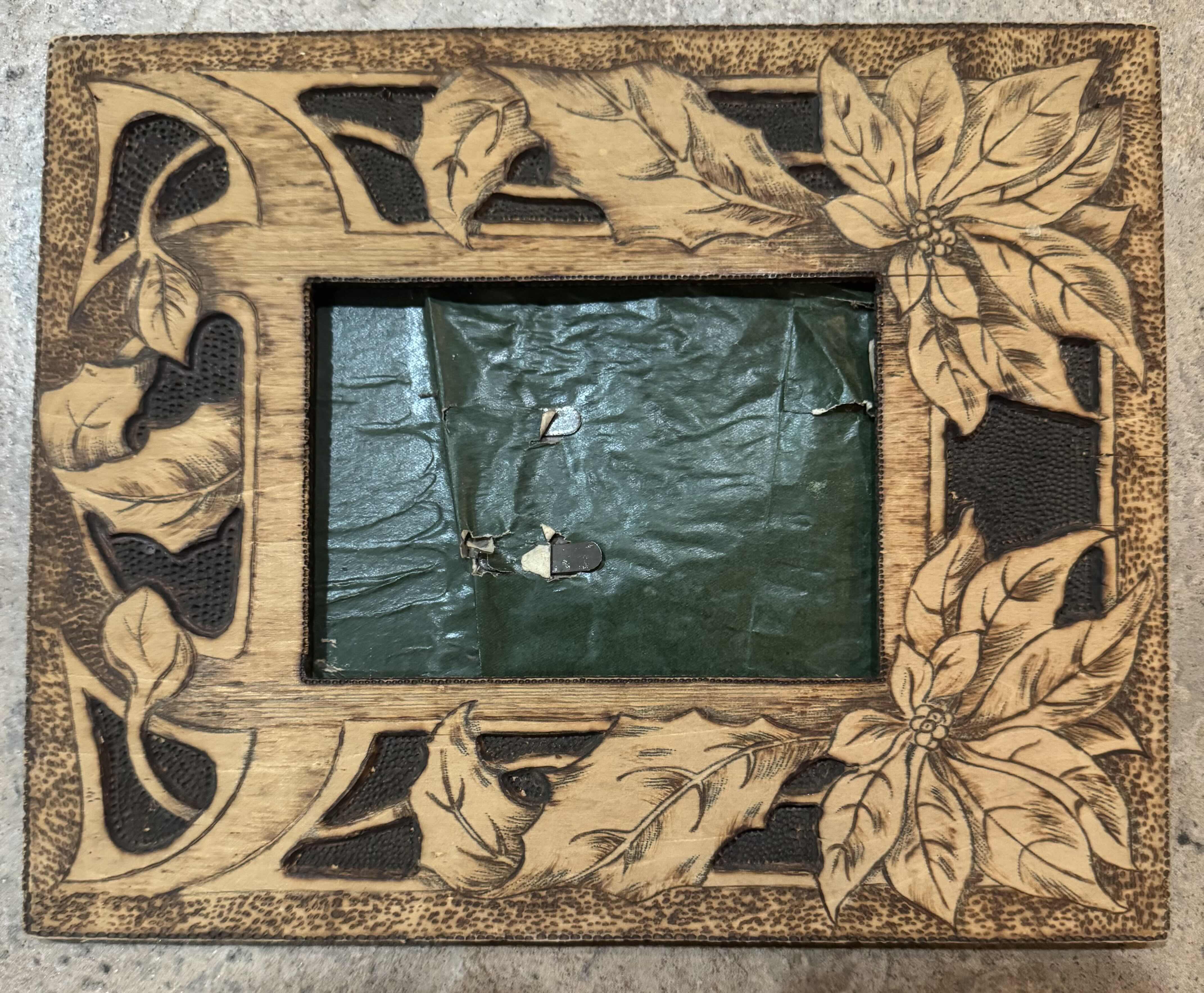 Photo 1 of 48
VINTAGE ANTIQUE CARVED WOODEN FRAME, 1900’s. COLLECTABLE, ARTWORK, ART COLLECTION, HOME DECOR

10” X 8” X H.25”