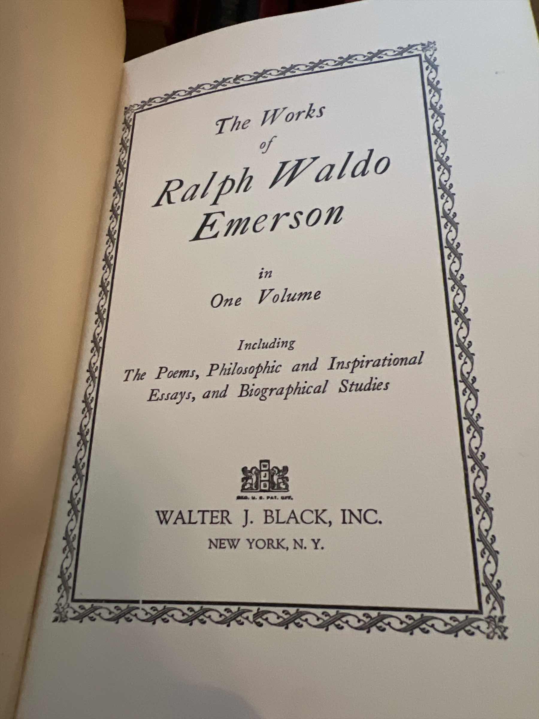 Photo 1 of PLASTIC TOTE OF VINTAGE COLLECTION OF THE CLASSICS - HARDBOUND - DICKENS, EMERSON  AND MANY MORE