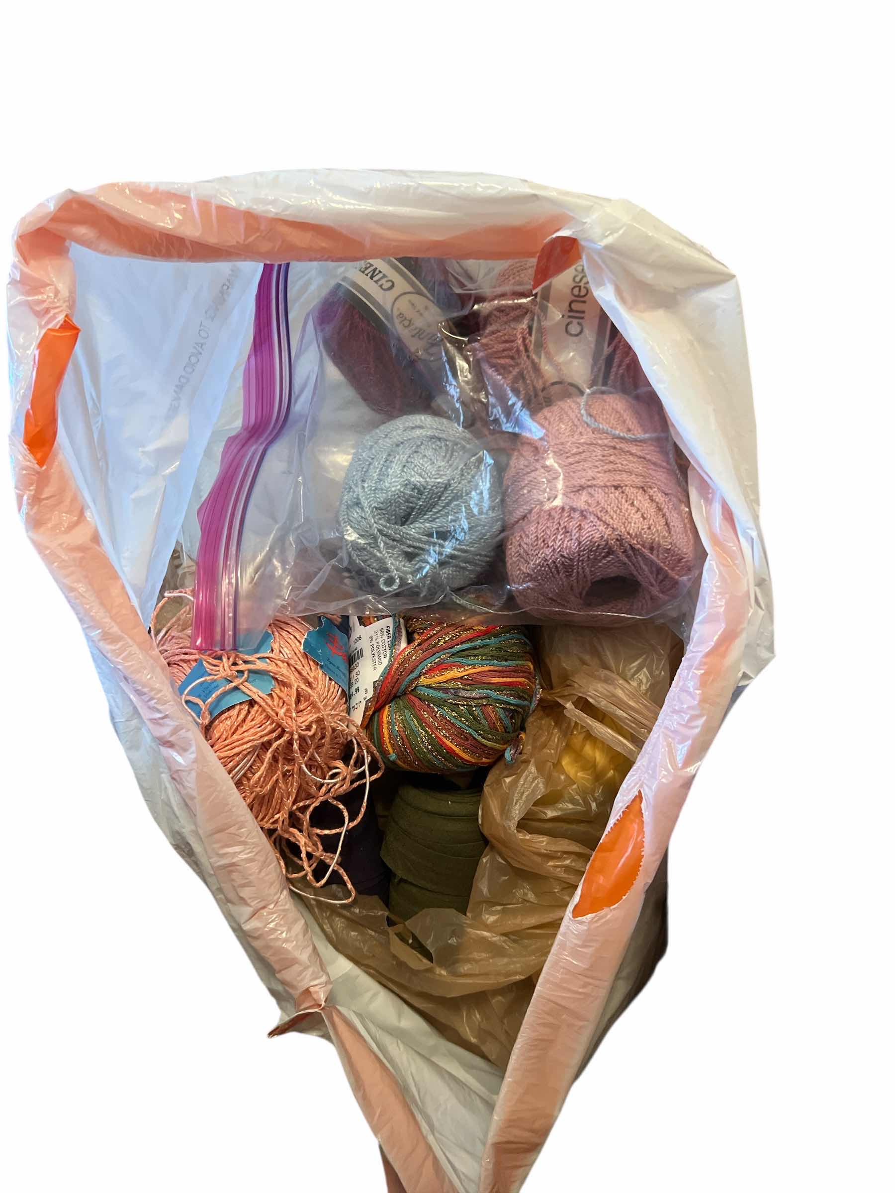 Photo 1 of BAG OF RIBBON, THREAD AND MORE