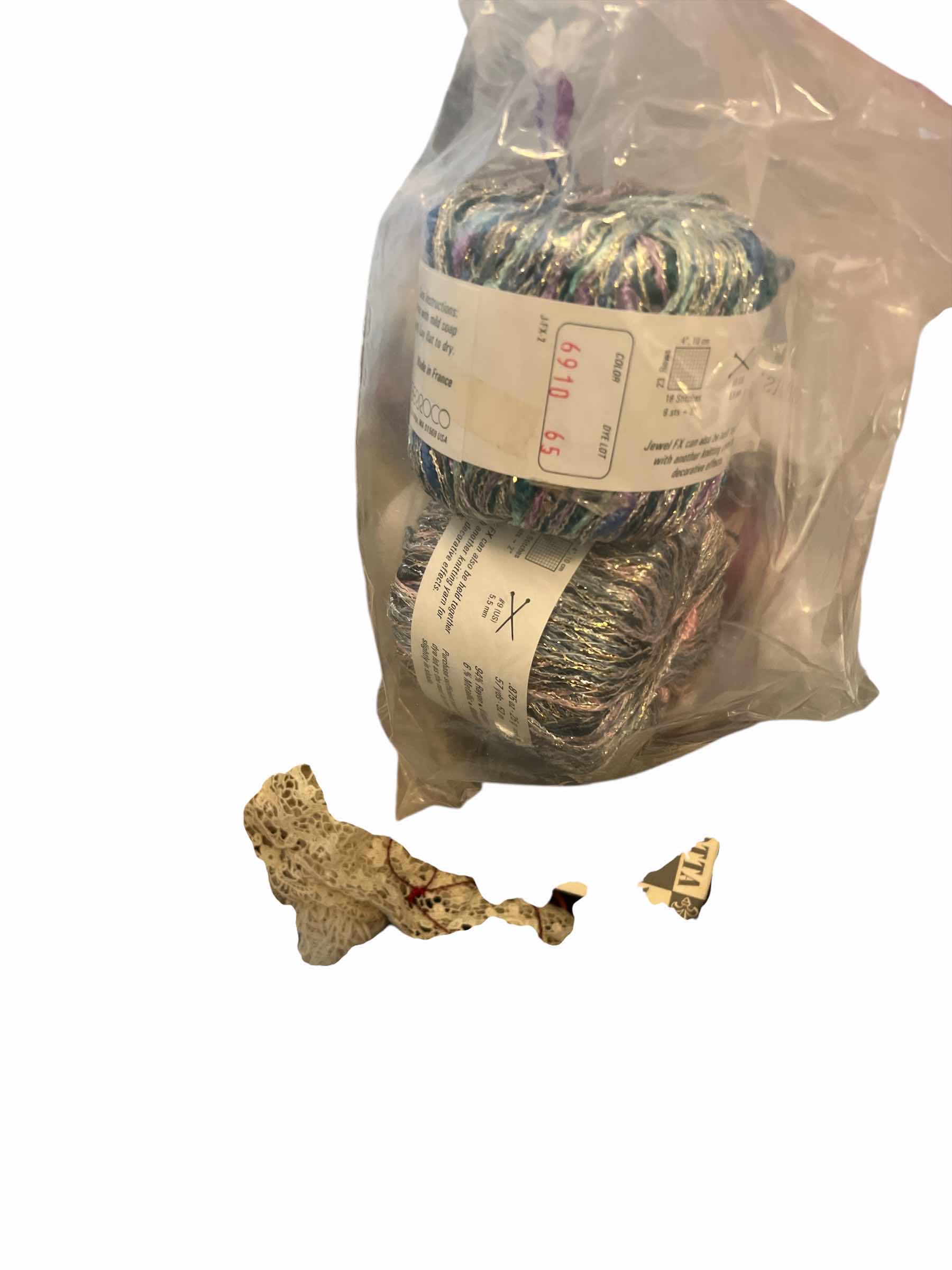 Photo 1 of CORNUCOPIA OF CRAFTING SUPPLIES INCLUDING CONES OF THREAD, YARN AND MORE