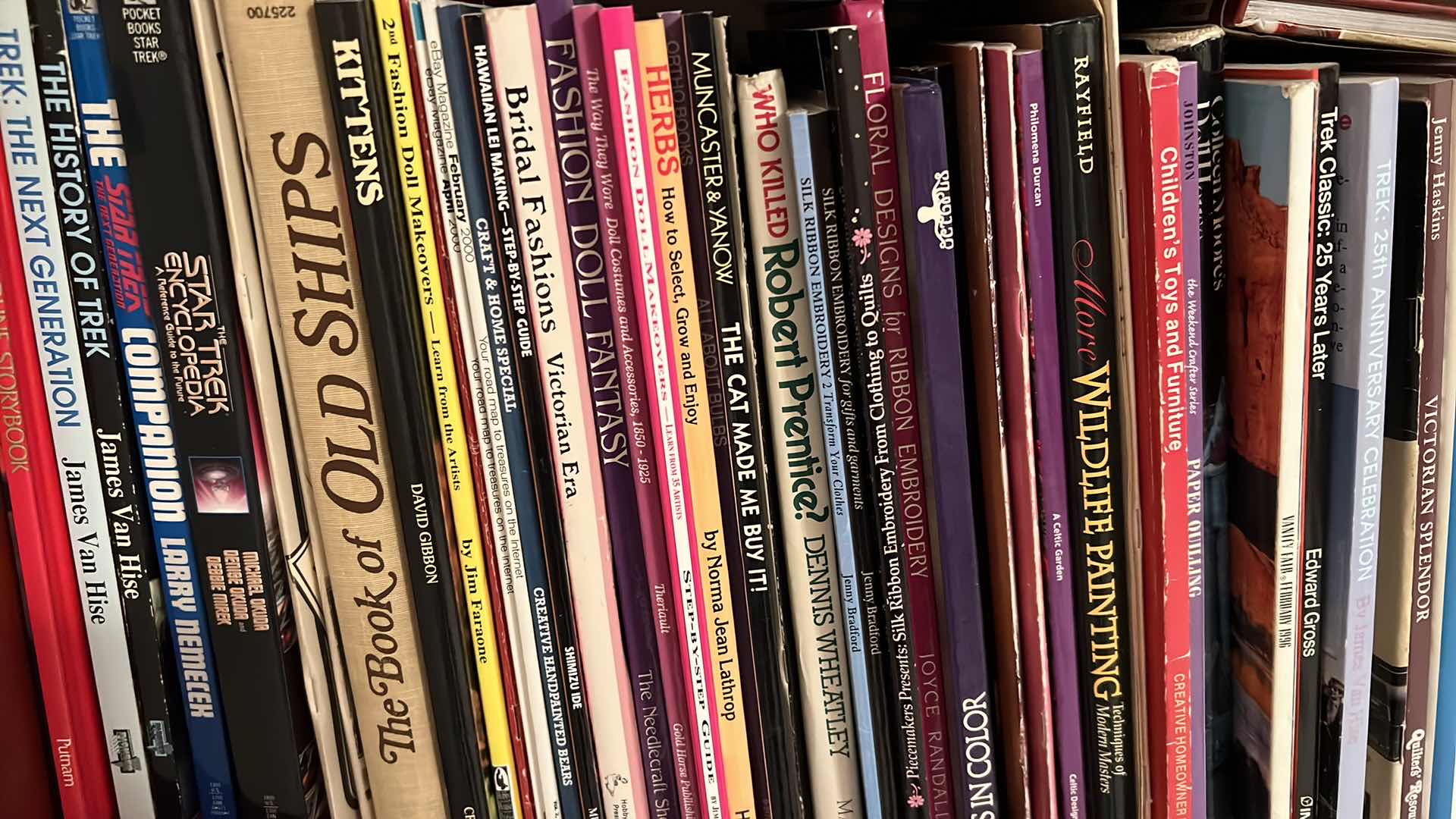 Photo 1 of SHELF OF BOOKS - SELECTION OF MULTIPLE TOPICS