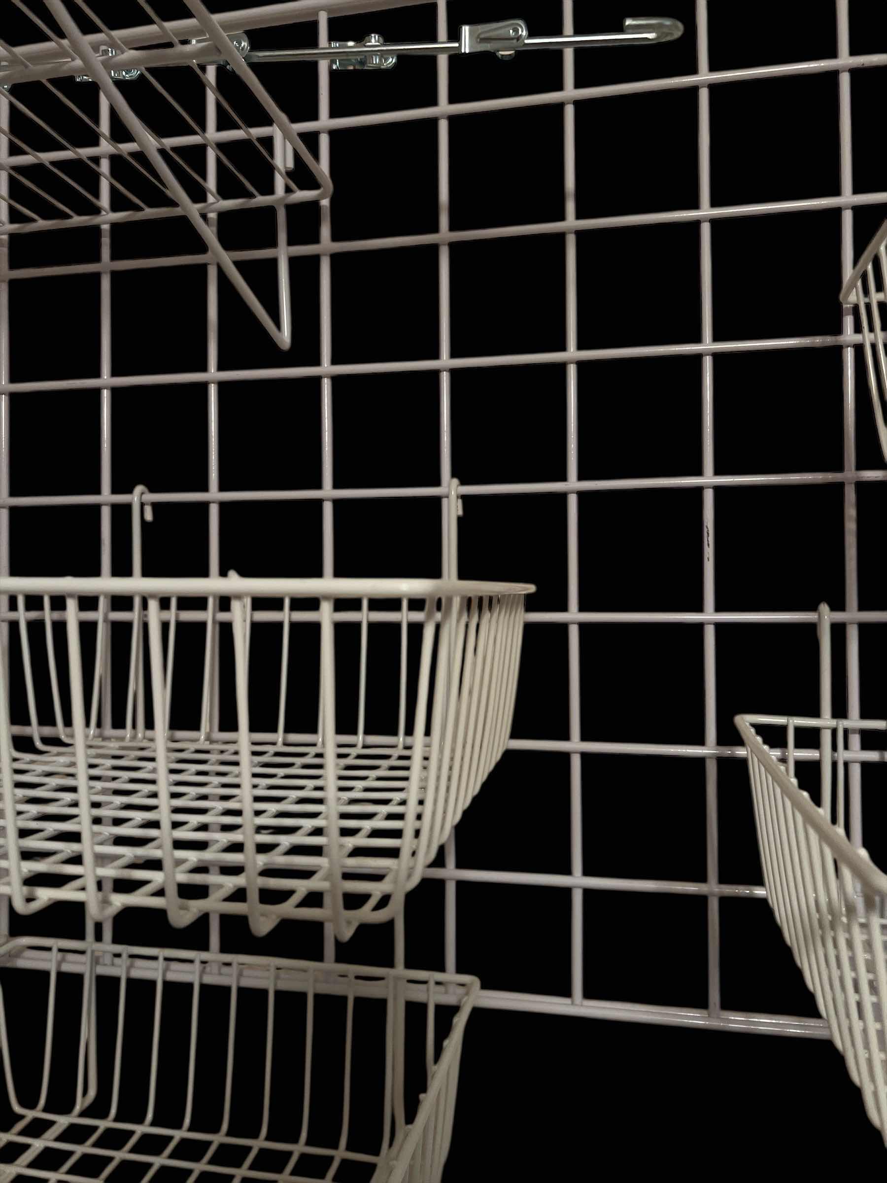 Photo 1 of $500 WALL MOUNTED WIRE MODULAR STORAGE UNIT