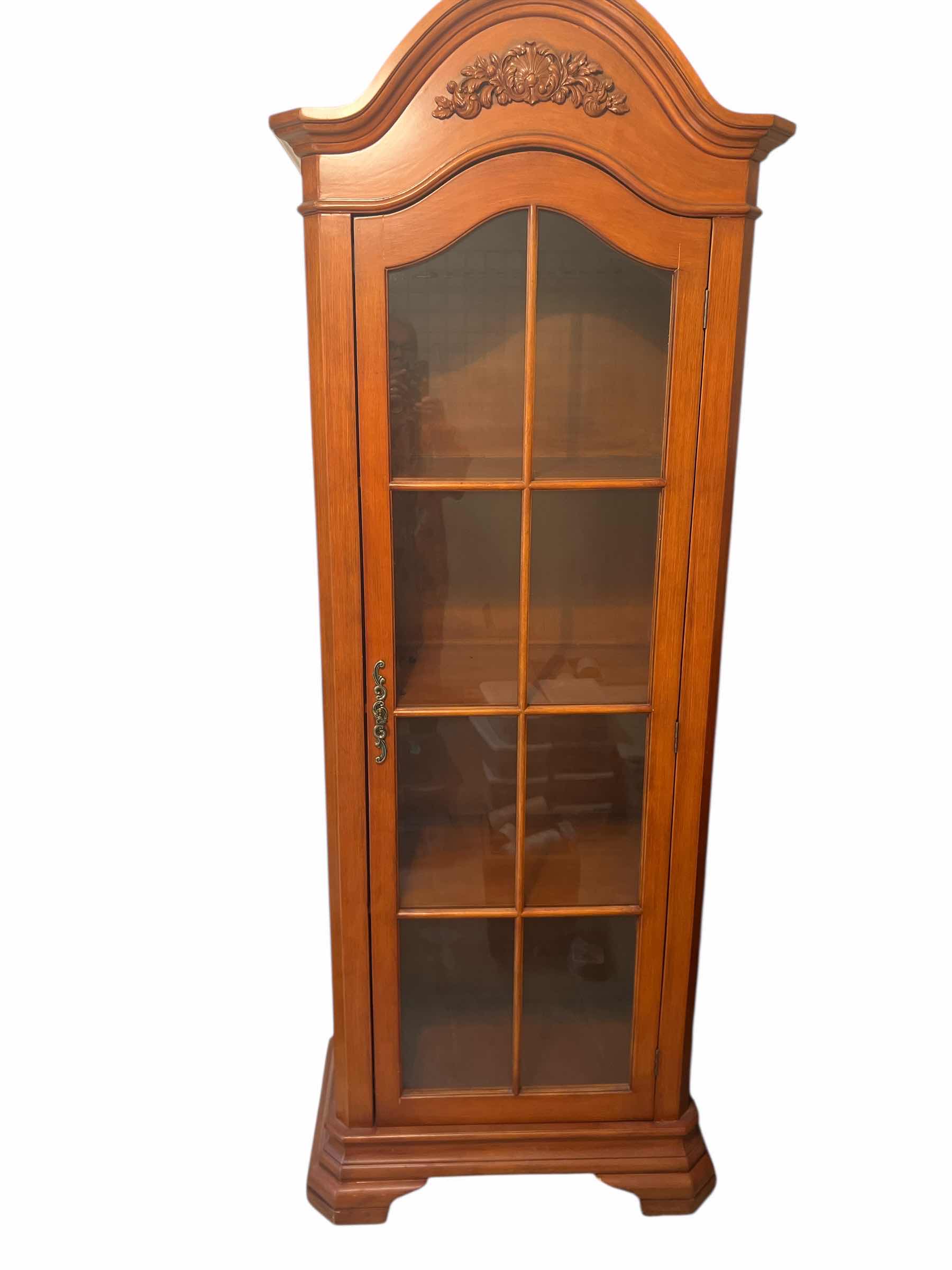Photo 1 of 6.5’ HIGH X 30” WIDE X 15” DEEP CHINA CABINET.