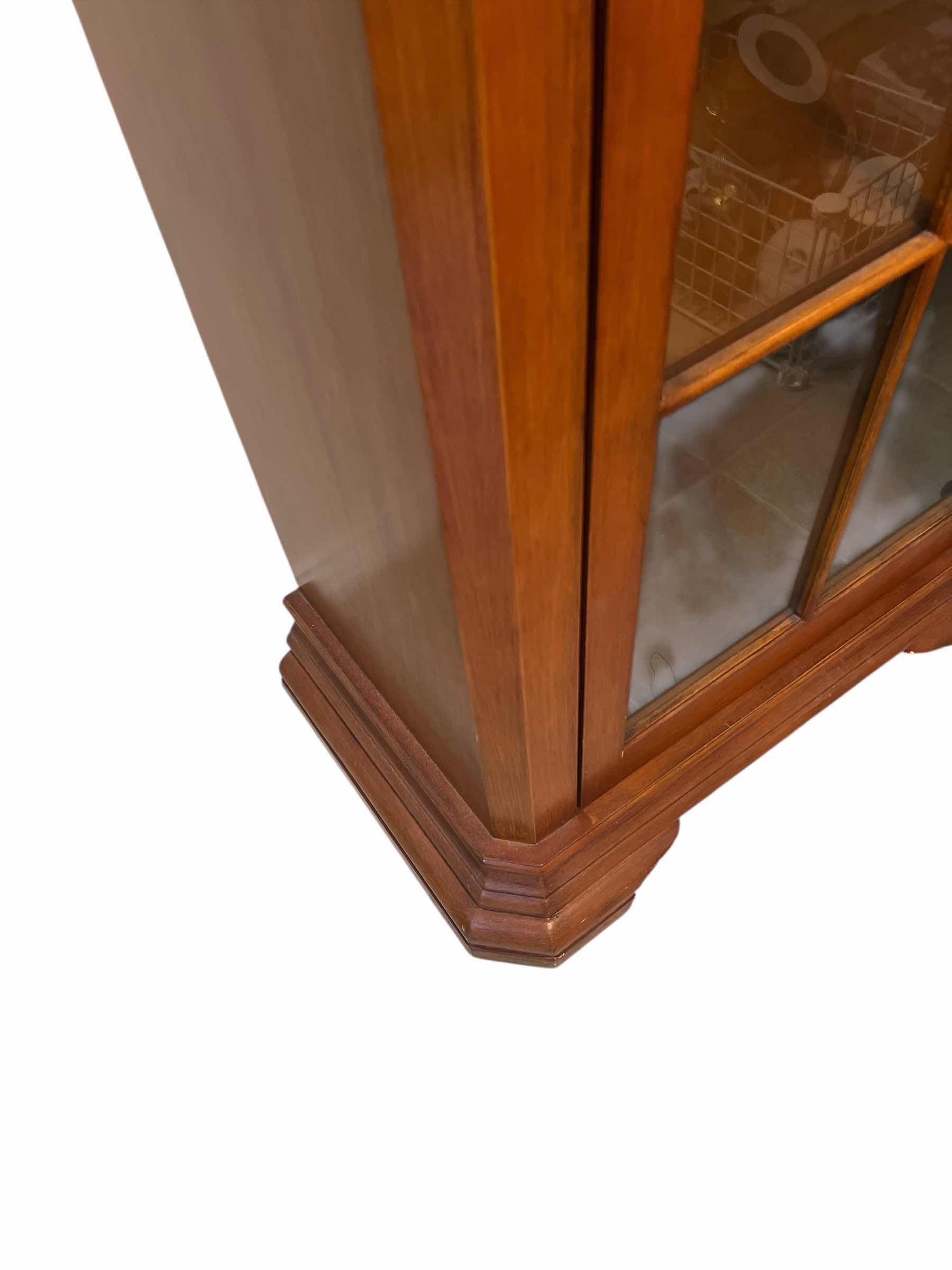 Photo 1 of 6.5’ HIGH X 30” WIDE X 15” DEEP CHINA CABINET.