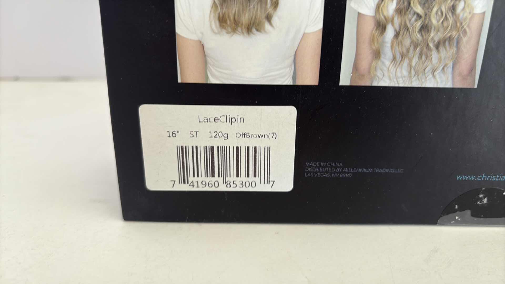 Photo 1 of SALONPRO CHRISTIAN REMY PRO SEAM CLIP IN HAIR EXTENSIONS 16” 120g “OFF BROWN”