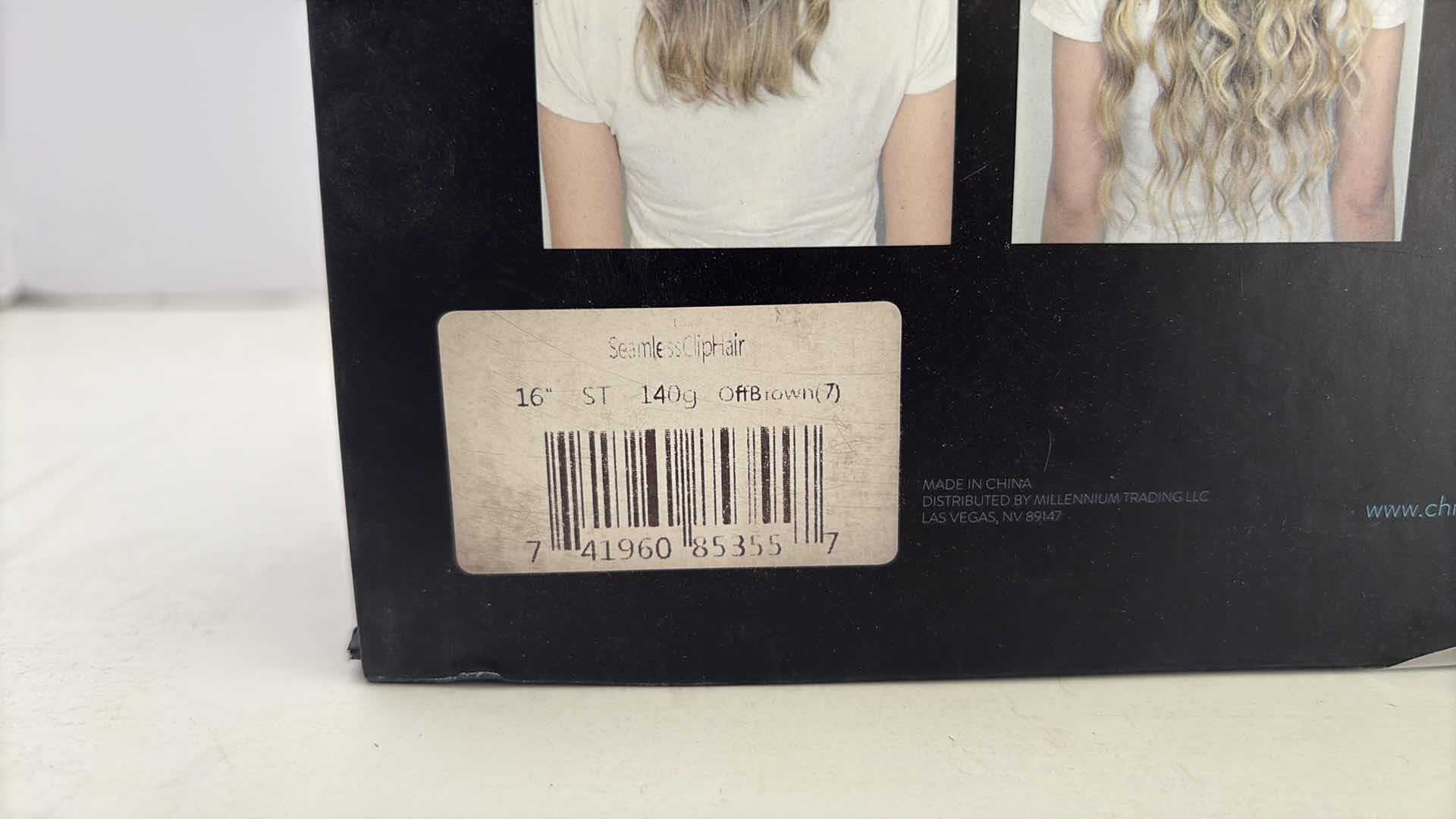 Photo 1 of SALONPRO CHRISTIAN REMY PRO SEAM CLIP IN HAIR EXTENSIONS 16” 140g “OFF BROWN”