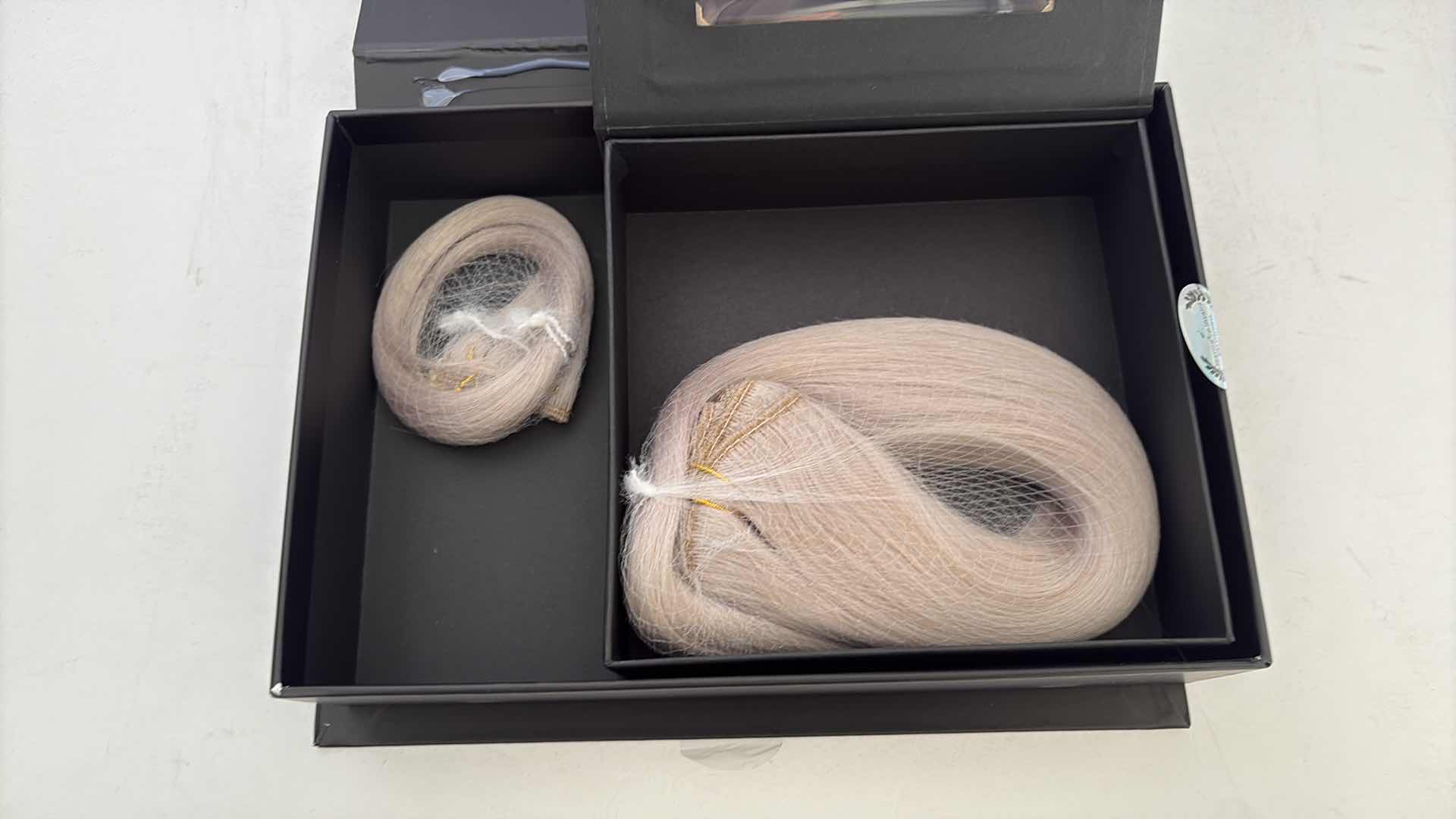 Photo 1 of SALONPRO CHRISTIAN REMY PRO SEAM CLIP IN HAIR EXTENSIONS 18” 120g “SILVER”