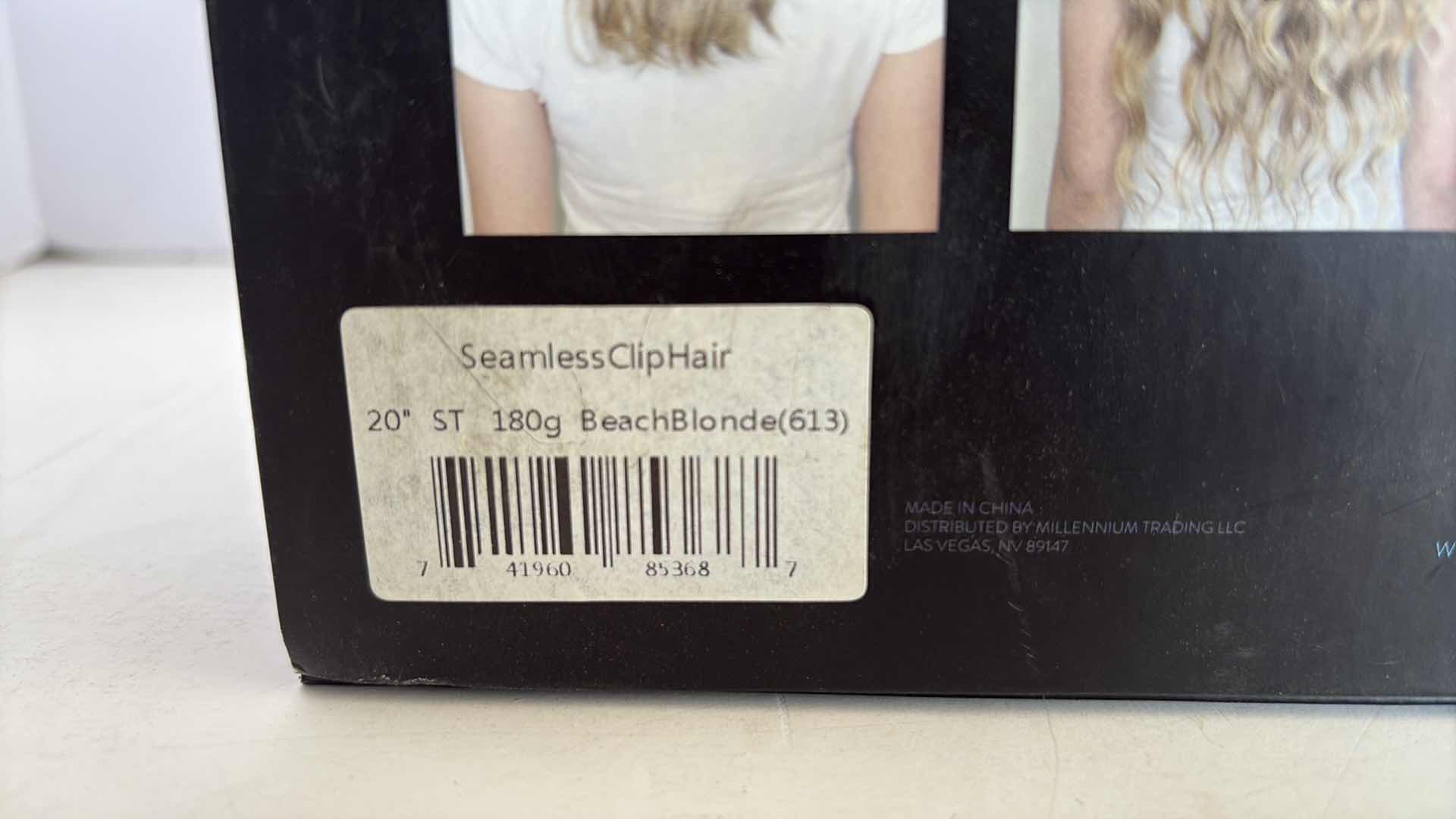 Photo 1 of SALONPRO CHRISTIAN REMY PRO SEAM CLIP IN HAIR EXTENSIONS 20” 180g “BEACH BLONDE”