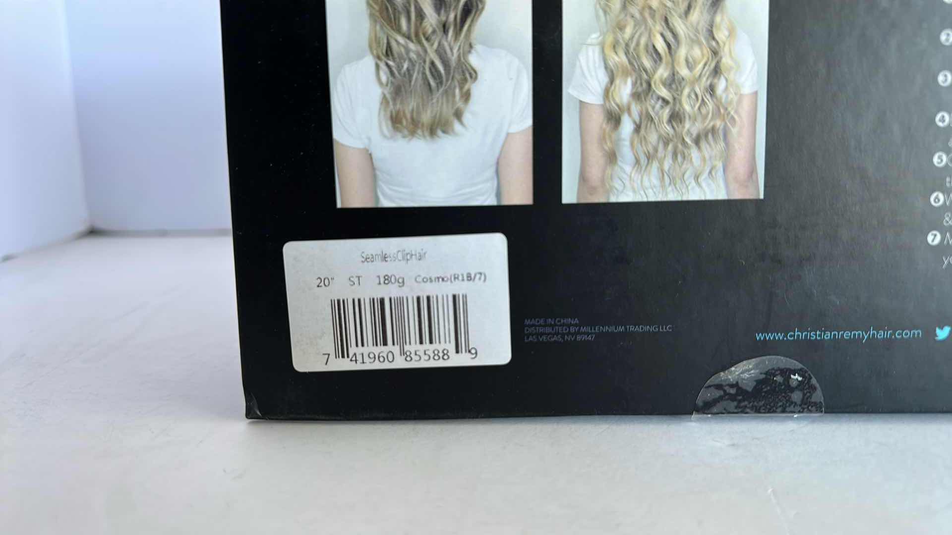Photo 1 of SALONPRO CHRISTIAN REMY PRO SEAM CLIP IN HAIR EXTENSIONS 20” 180g “COSMO”