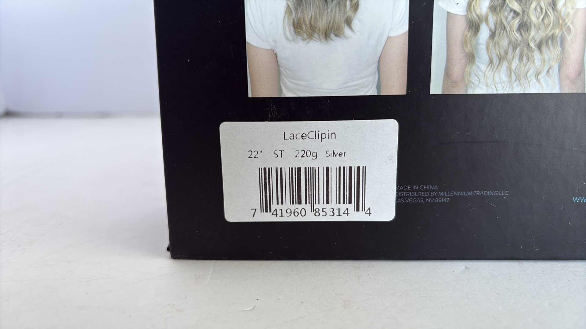 Photo 1 of SALONPRO CHRISTIAN REMY PRO SEAM CLIP IN HAIR EXTENSIONS 22” 220g “SILVER”