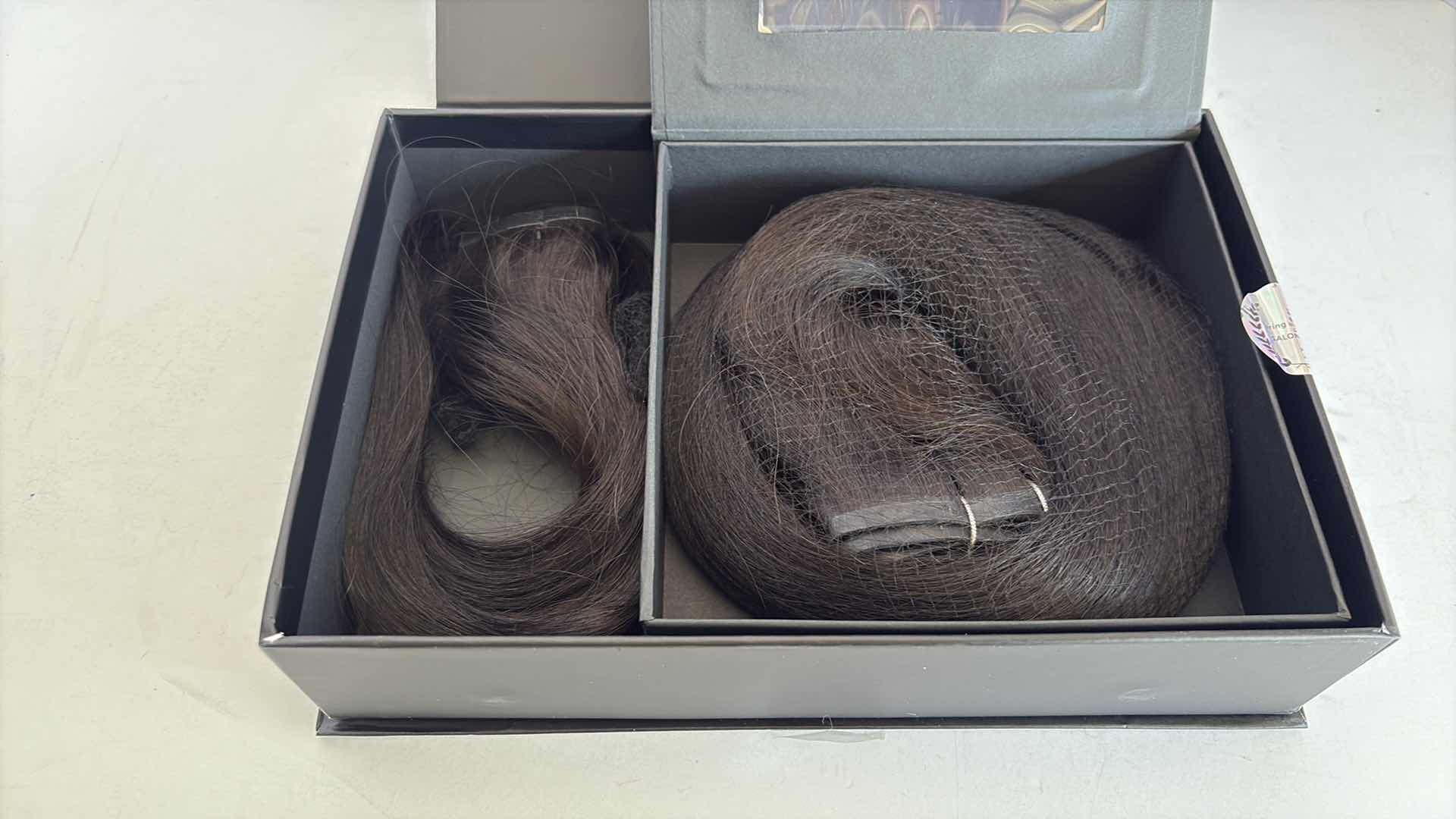 Photo 1 of SALONPRO CHRISTIAN REMY PRO SEAM CLIP IN HAIR EXTENSIONS 22” 240g “NATURAL BLACK”