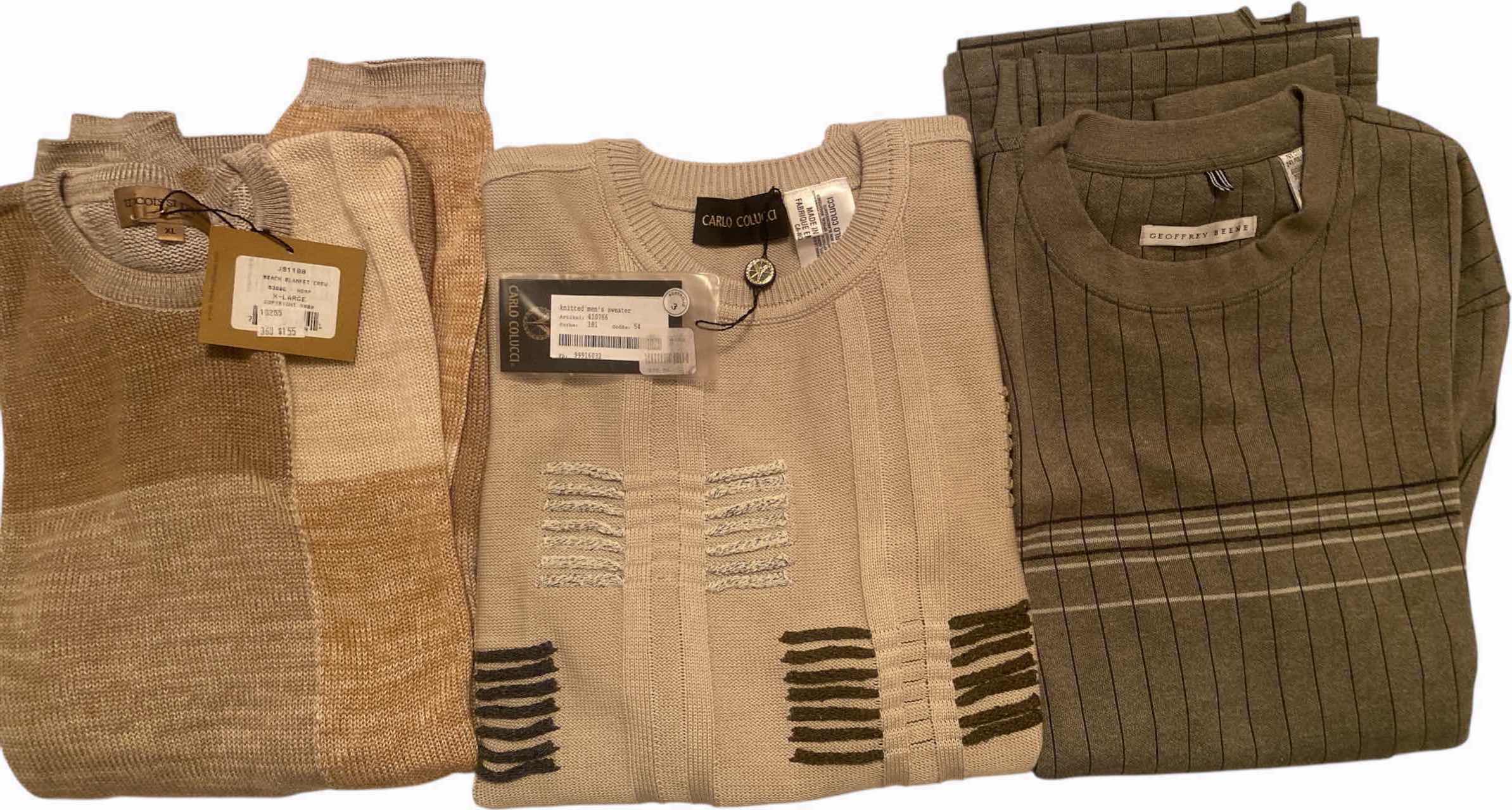 Photo 1 of 3 - DESIGNER SWEATERS SIZE XL (2 ARE NEW)