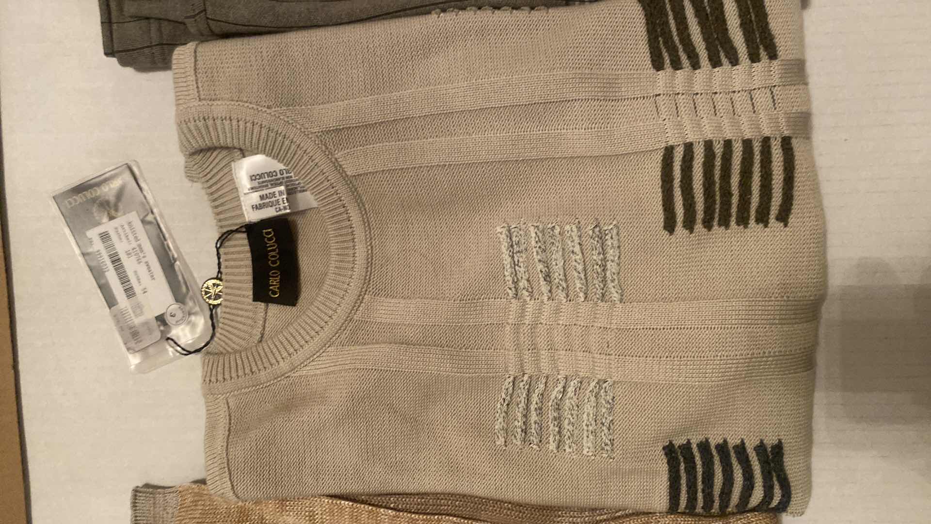 Photo 1 of 3 - DESIGNER SWEATERS SIZE XL (2 ARE NEW)