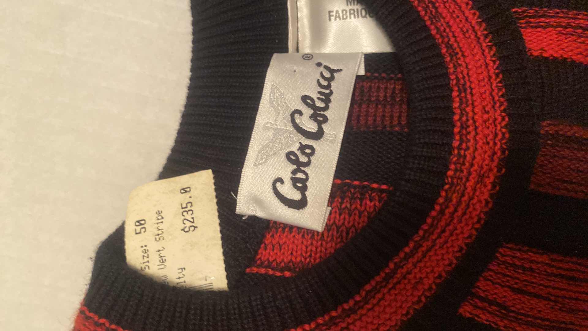 Photo 1 of 3 - NEW DESIGNER SWEATERS MENS SIZE XL (2 WITH TAGS)