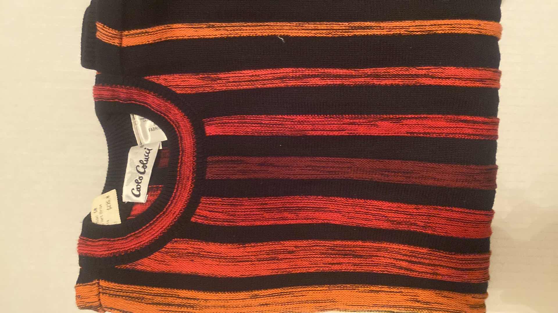 Photo 1 of 3 - NEW DESIGNER SWEATERS MENS SIZE XL (2 WITH TAGS)