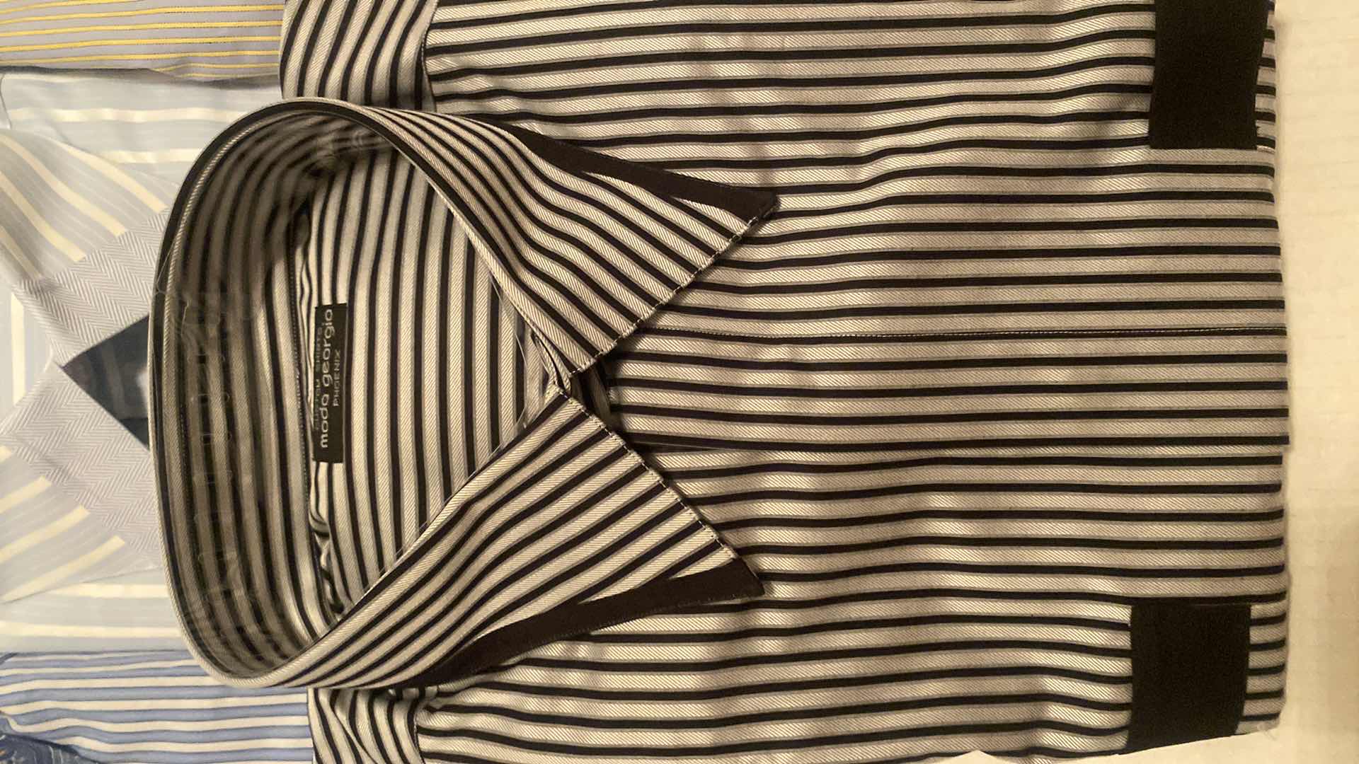 Photo 1 of 7 - NEW MODA GEORGIO CUSTOM SHIRTS EST SIZE XL