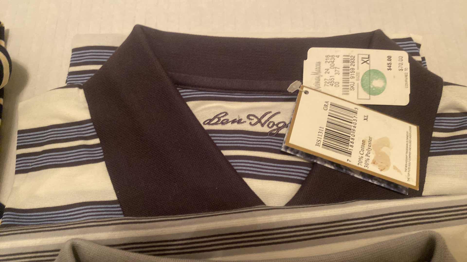 Photo 1 of 8 - DESIGNER GOLF SHIRTS MENS SIZE XL ( 7 WITH TAGS)