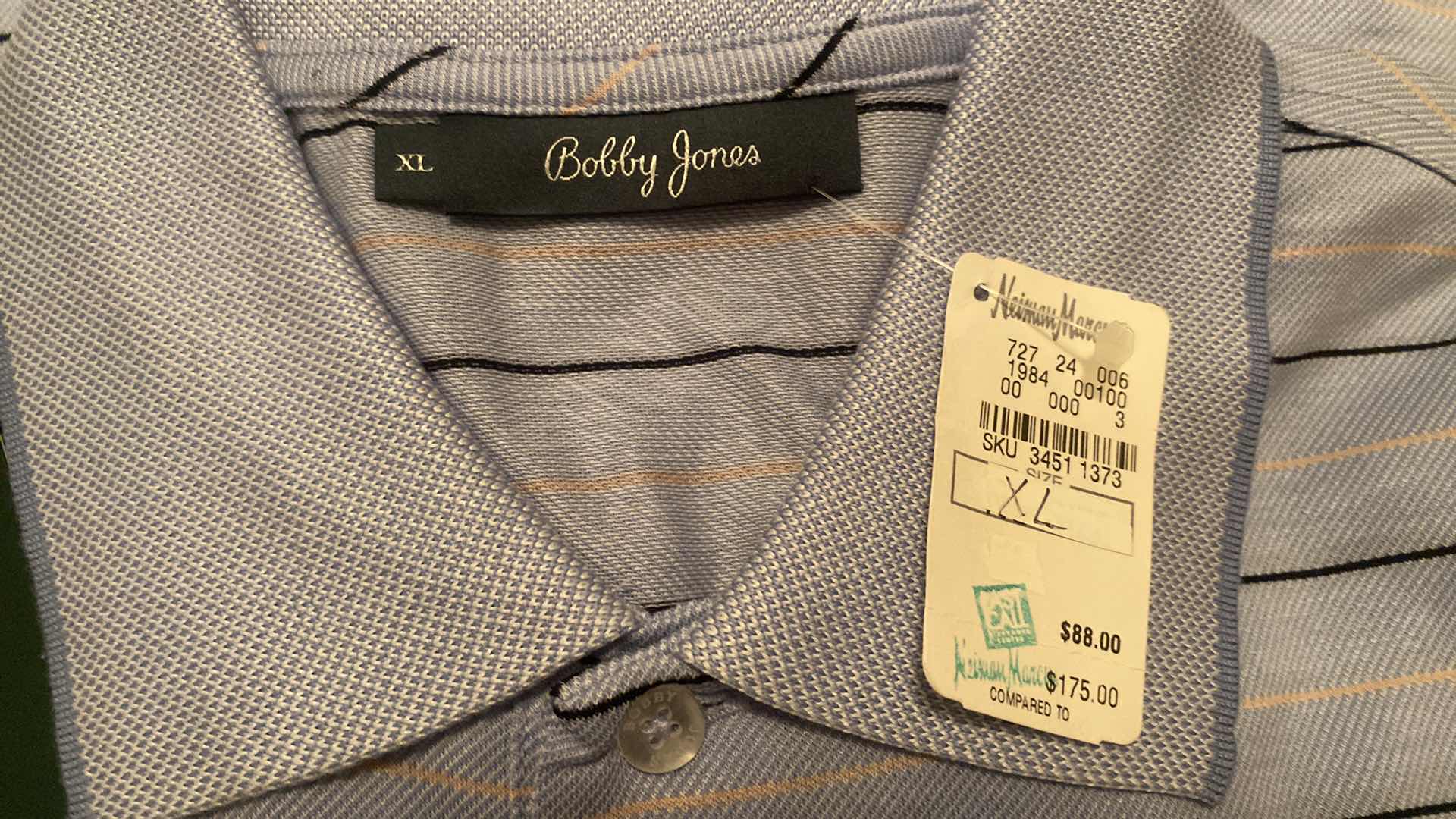 Photo 1 of 8 - DESIGNER GOLF SHIRTS MENS SIZE XL ( 7 WITH TAGS)