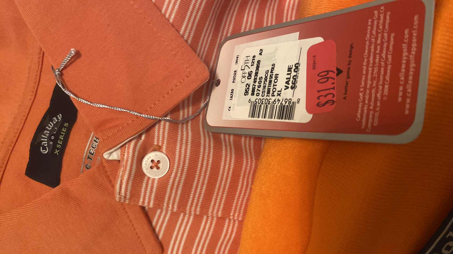 Photo 1 of 8 - DESIGNER GOLF SHIRTS MENS SIZE  XL & XXL (SOME WITH TAGS)