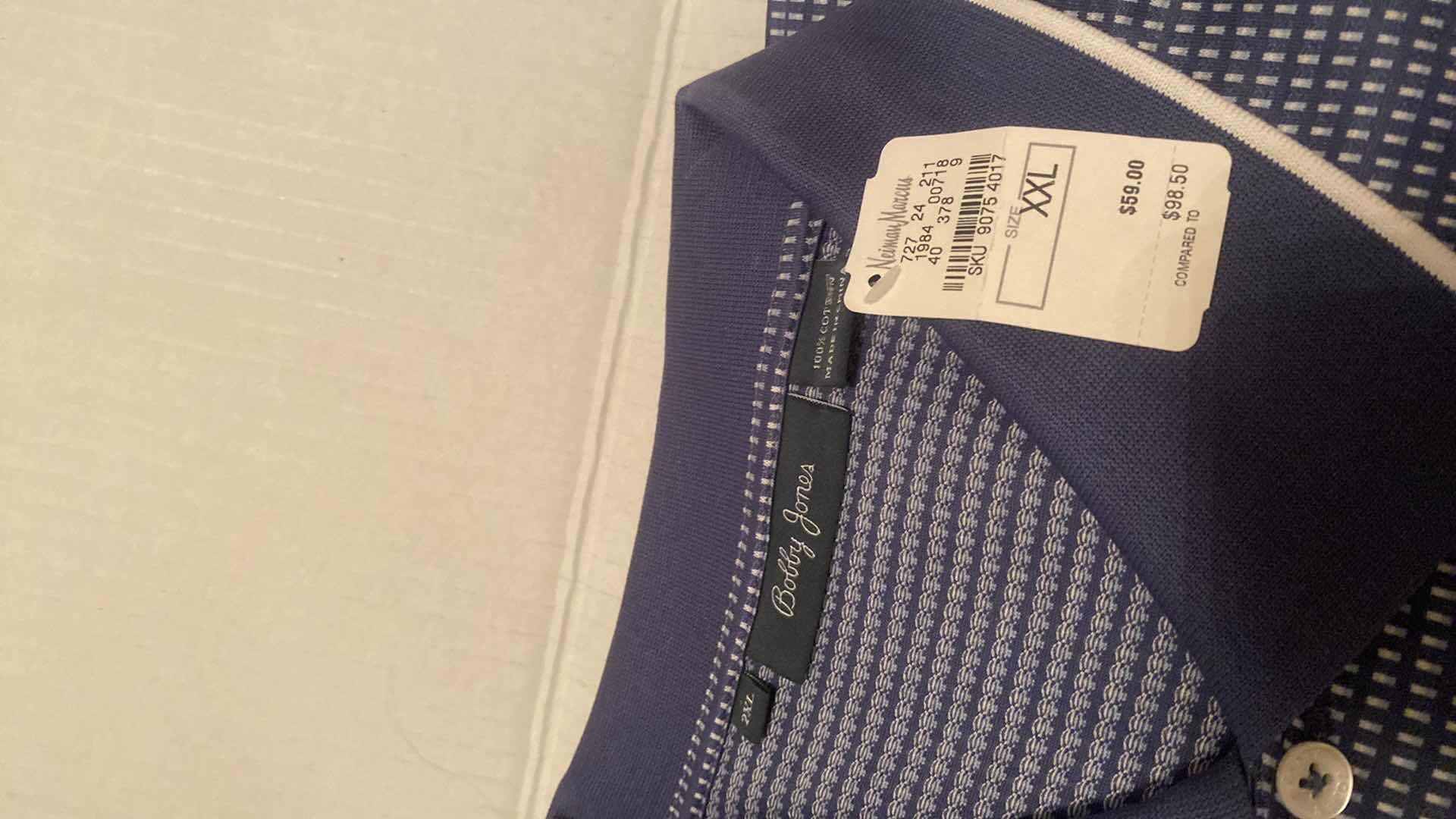 Photo 1 of 8 - DESIGNER GOLF SHIRTS MENS SIZE  XL & XXL (SOME WITH TAGS)