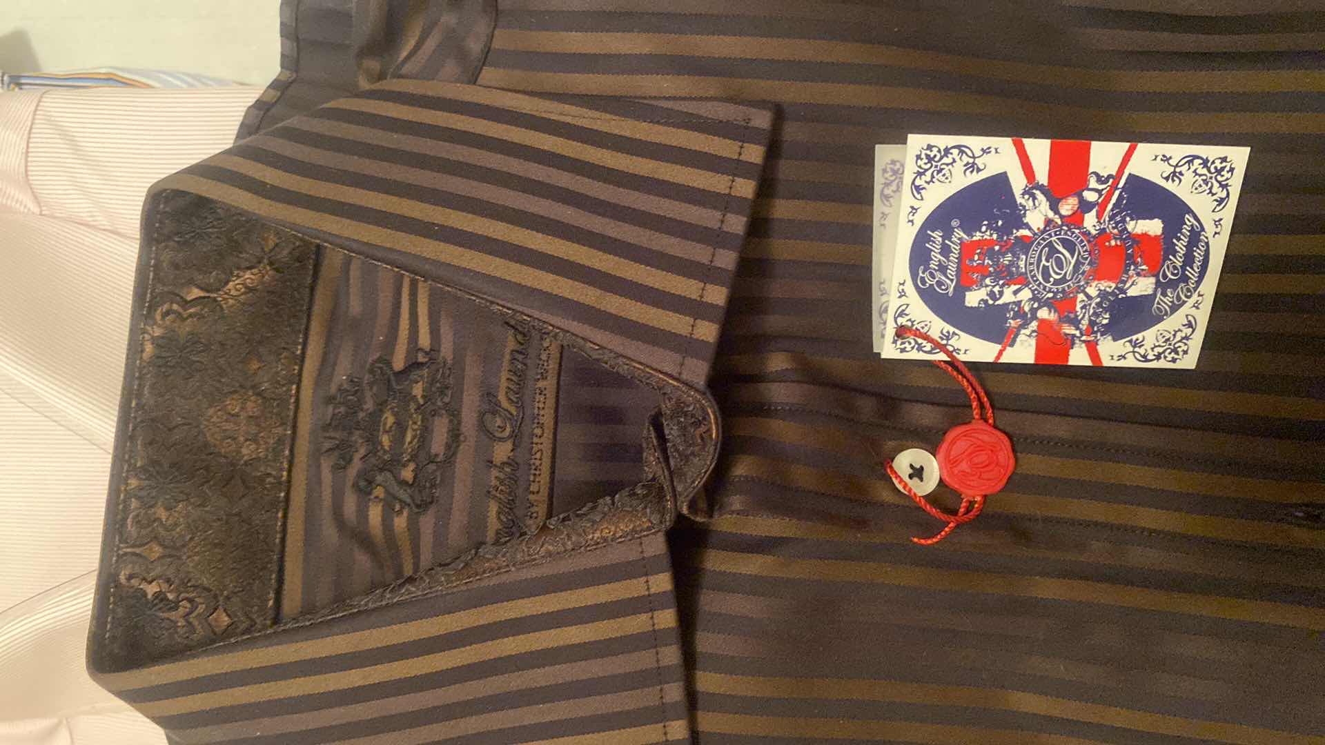 Photo 1 of 9 - DESIGNER LONG SLEEVE DRESS SHIRTS SIZE  17 & X LARGE (SOME WITH TAGS)