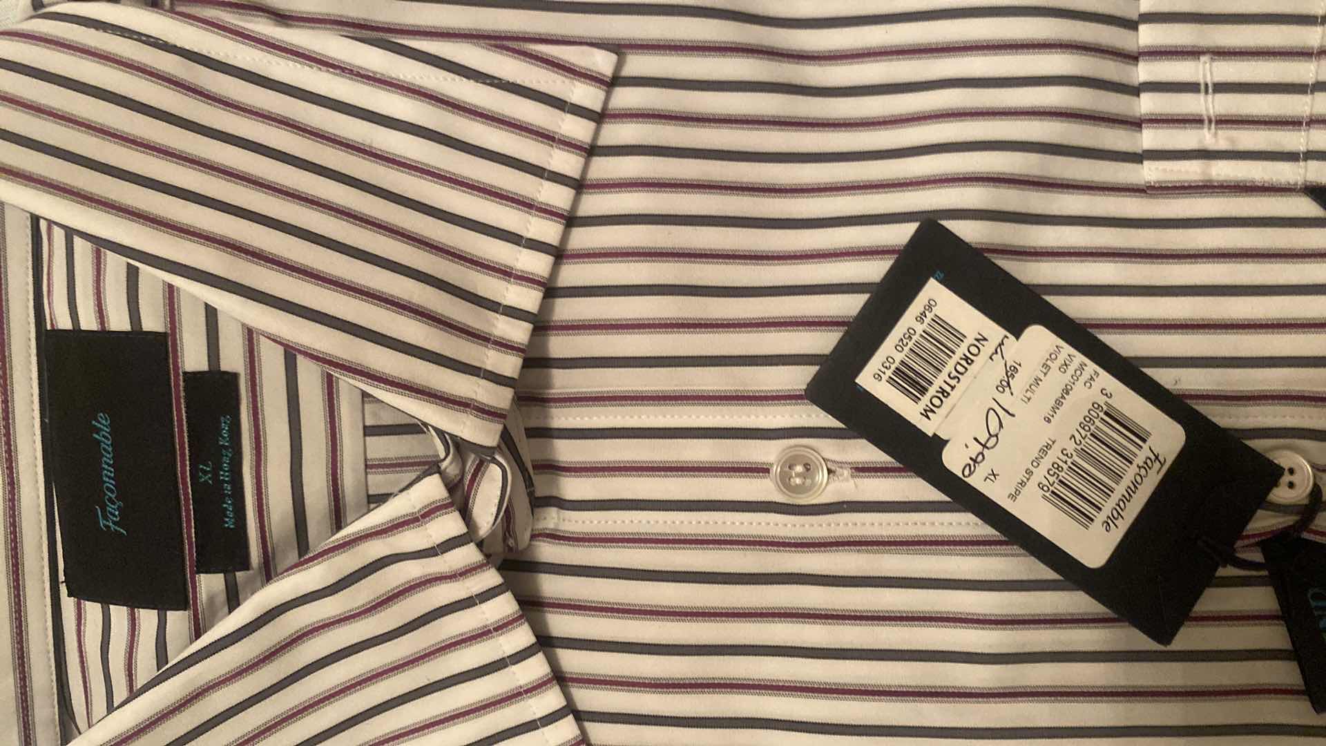 Photo 1 of 10-  DESIGNER LONG SLEEVE DRESS SHIRTS SIZE  17 & X LARGE (SOME WITH TAGS)